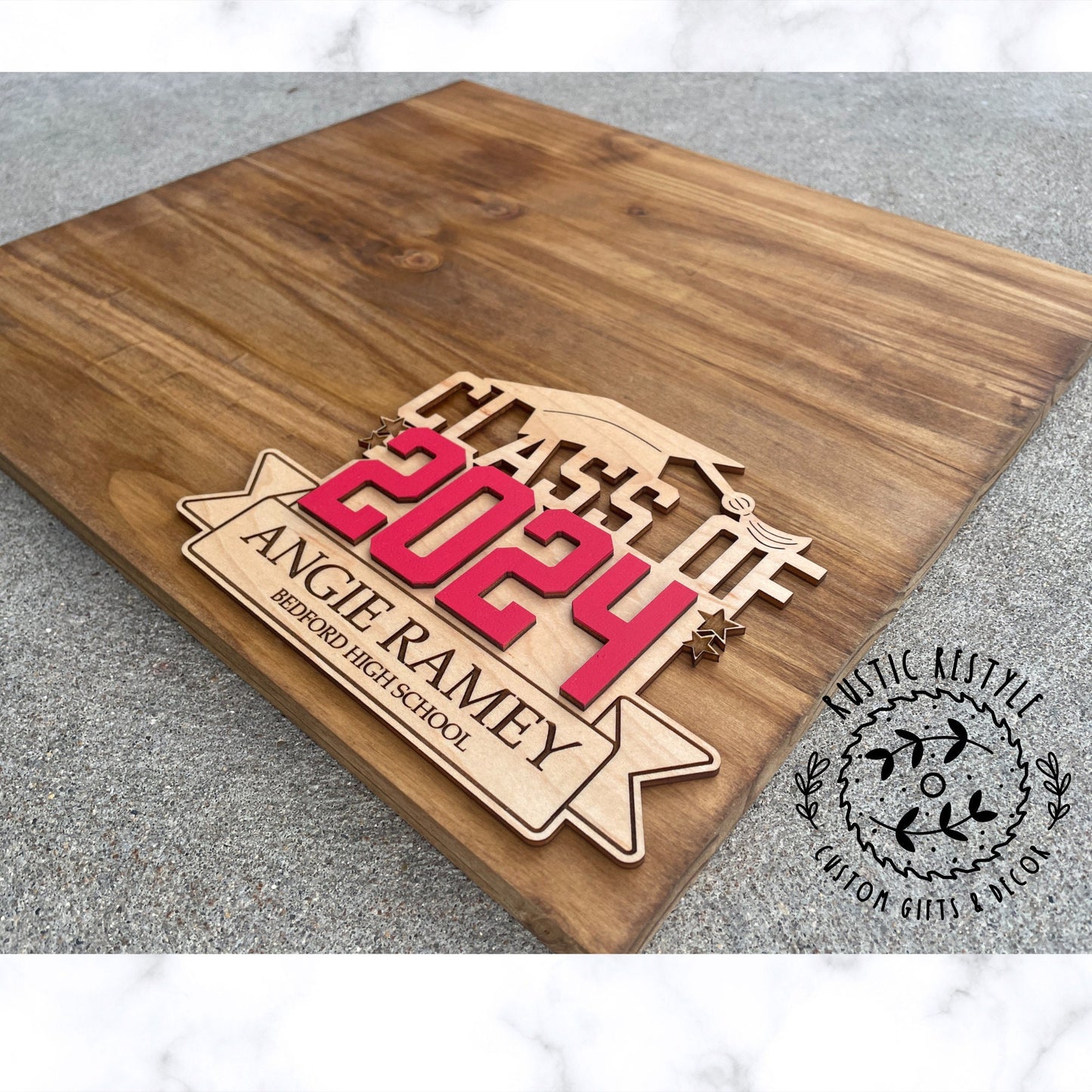 graduation guest book, party book, Creative Guest book alternative, class of 2026, guestbook frame, rustic sign, wood sign-in board, 18x18