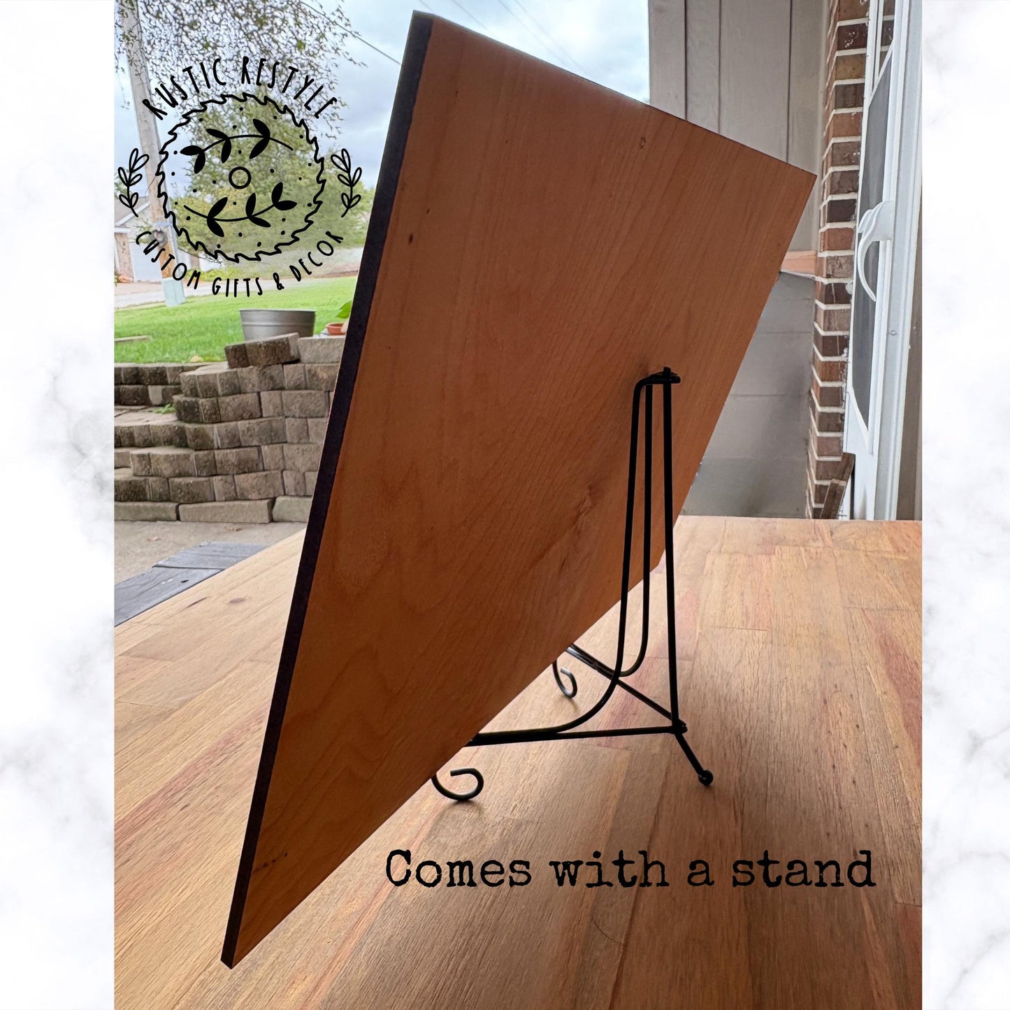 Breast cancer signable plaque, Stronger than Cancer, No one fights alone pink ribbon