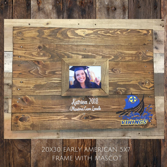 Wooden Graduation Guestbook sign decor, 24"X36"Framed Photo guest book, class of 2022 keepsake gift
