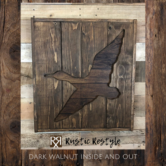 Rustic Wood Duck Hunting sign, Large Wood Pallet wall art, Rustic home decor and Hunting gifts for him/dad/man/hunters