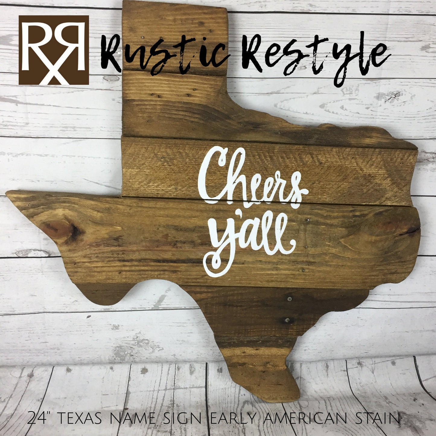 24" wooden Texas Pallet sign wall art, Texas wall art, Established sign, Housewarming, last name art, Farmhouse sign, gift for new home,