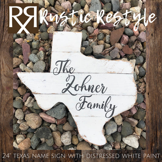 24" wooden Texas Pallet sign wall art, Texas wall art, Established sign, Housewarming, last name art, Farmhouse sign, gift for new home,