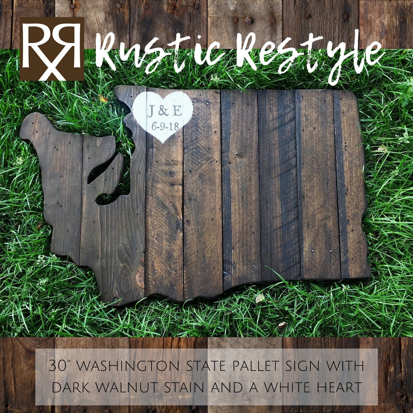 Washington Wedding Guest book decor, pallet handmade, state wedding sign, Washington cut out, sign