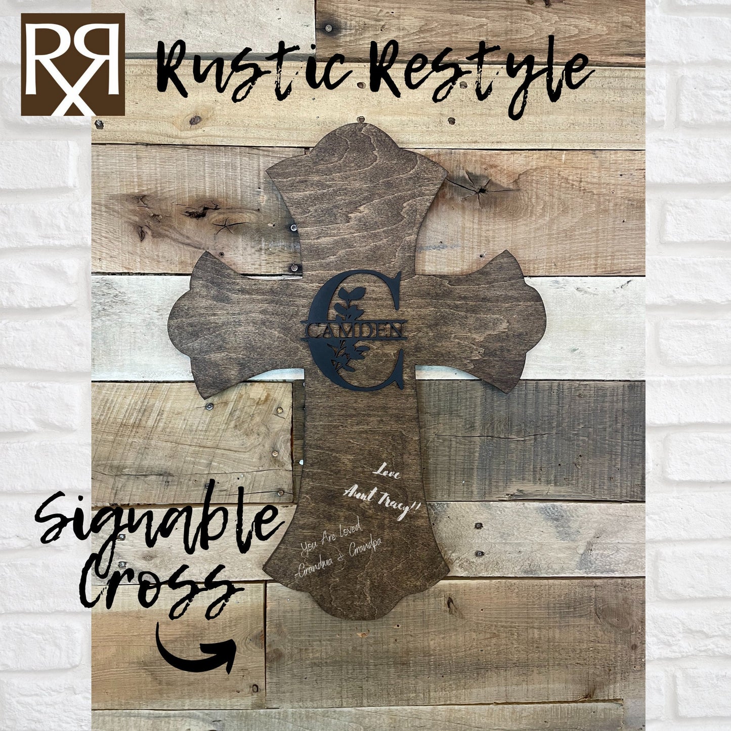 Personalized wooden cross, Baptism and confirmation sign-able crosses, confirmation keepsake gift