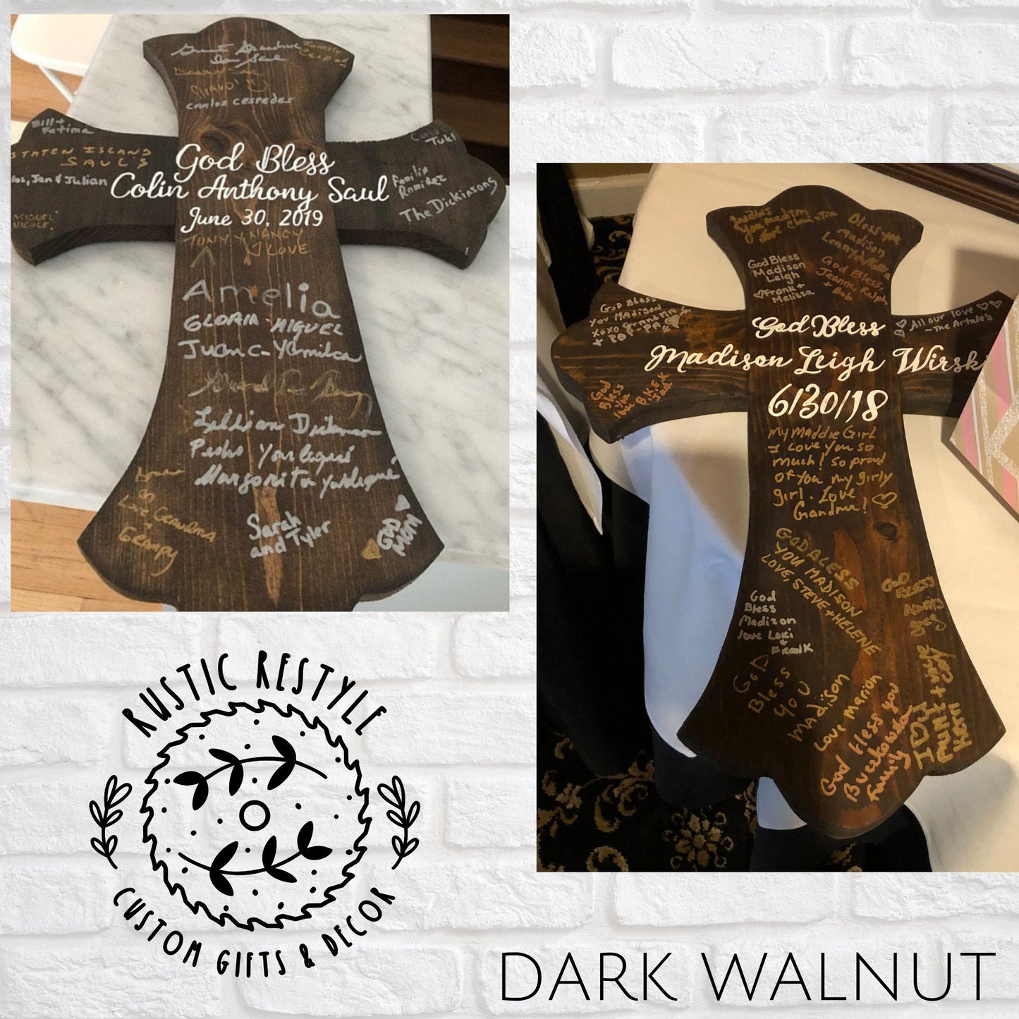 Dios Bendigas name cross keepsake gift for mi bautizo baptism, gift for new parents, baby Boy/Girl wall hanging,  god child keepsake