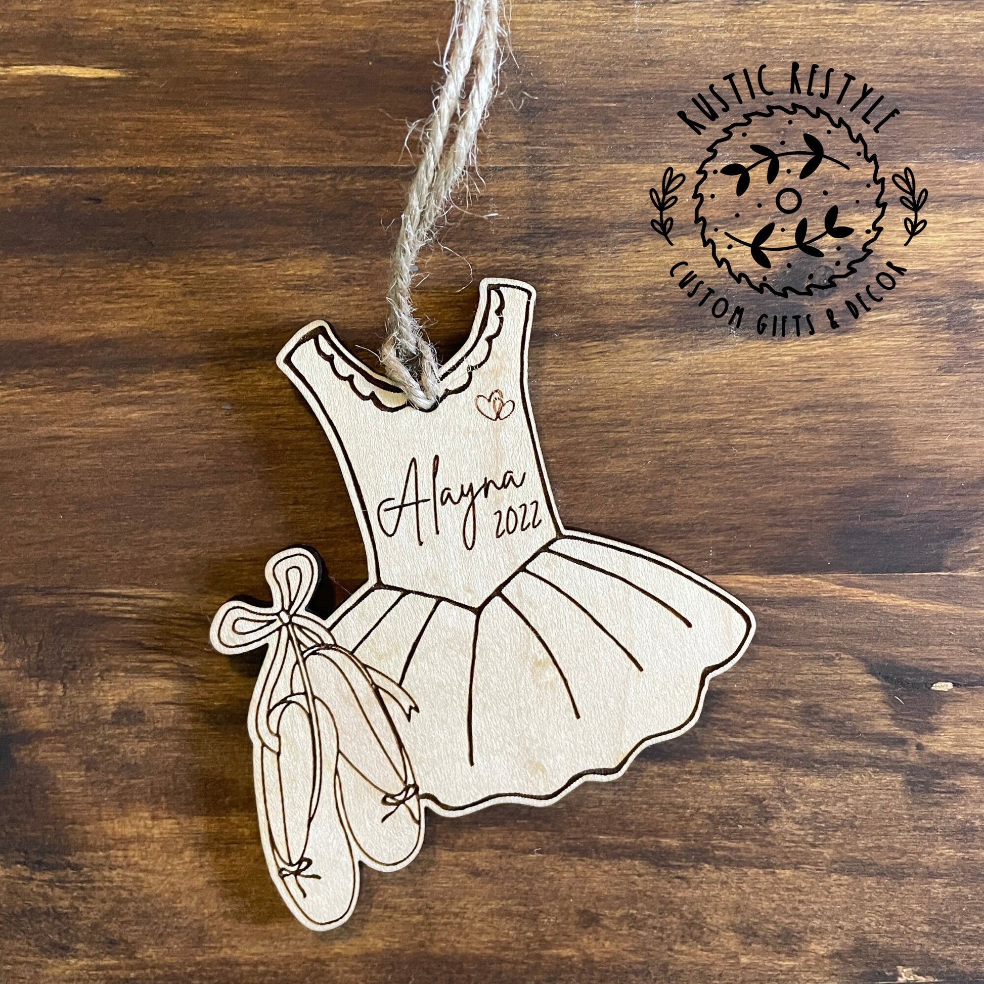 Ballet dance Christmas tree ornament