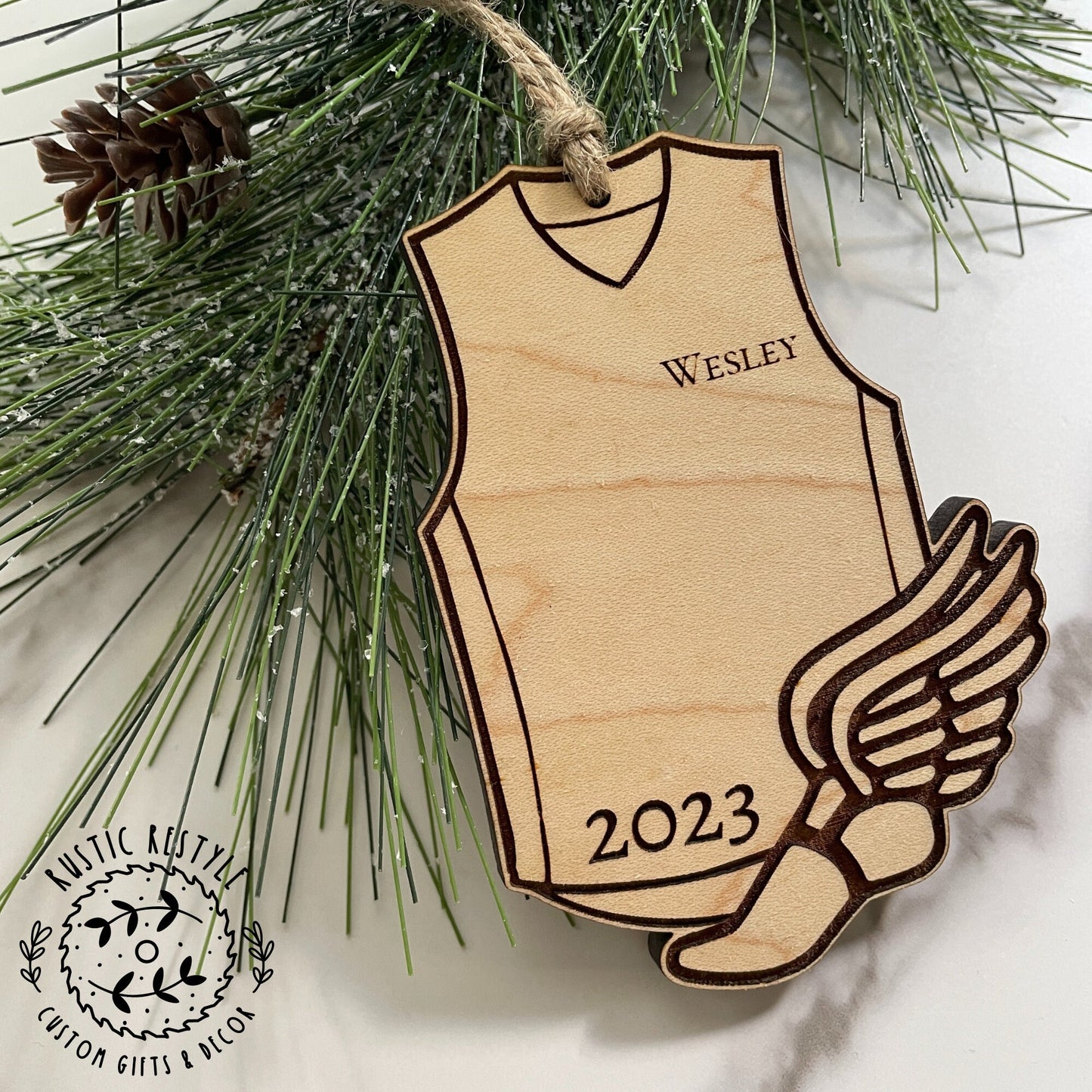 Track or Cross Country Ornament