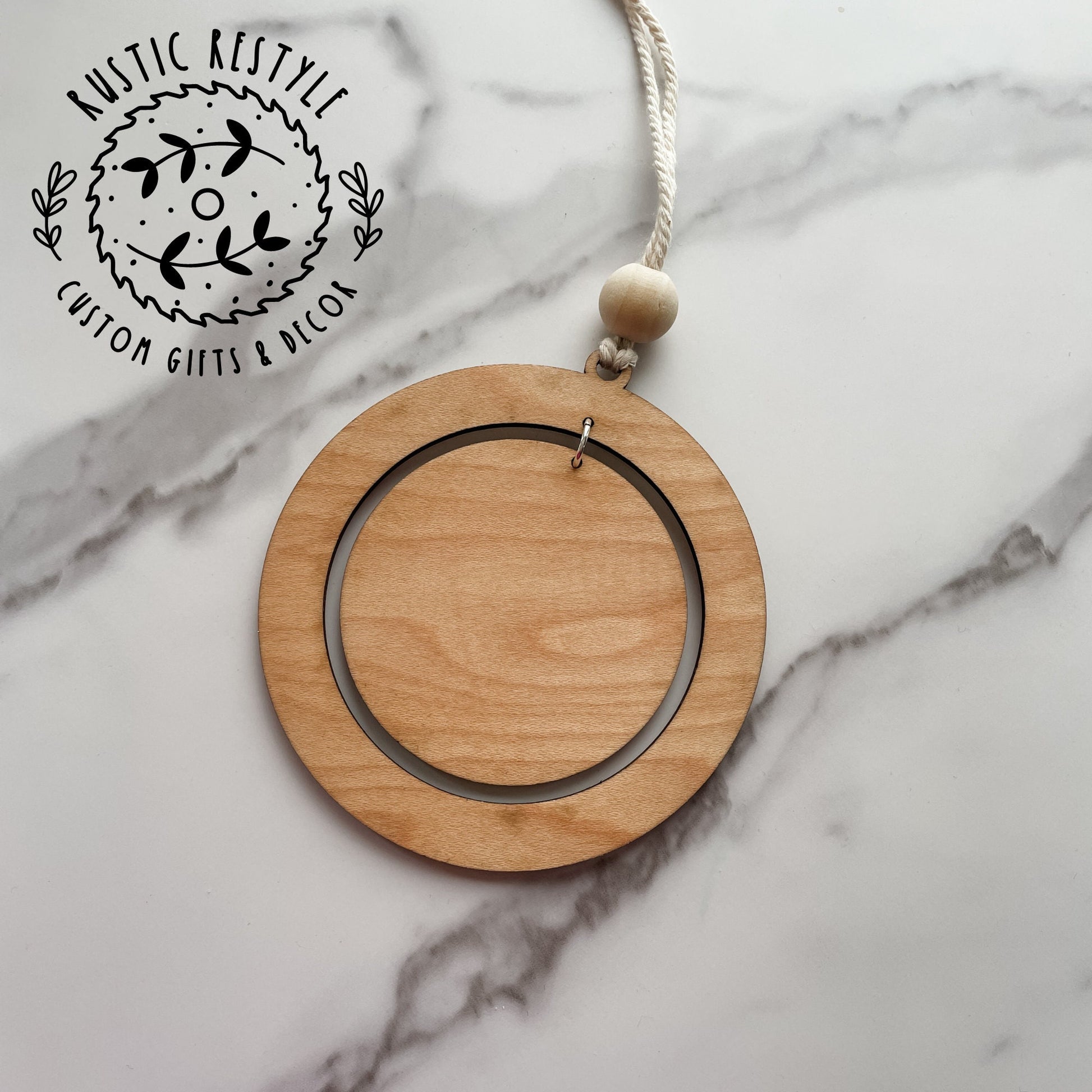 Wedding anniversary ornament, wood Christmas ornament gift 50th, 40th, 30th, 20th, 10th, 5th anniversary