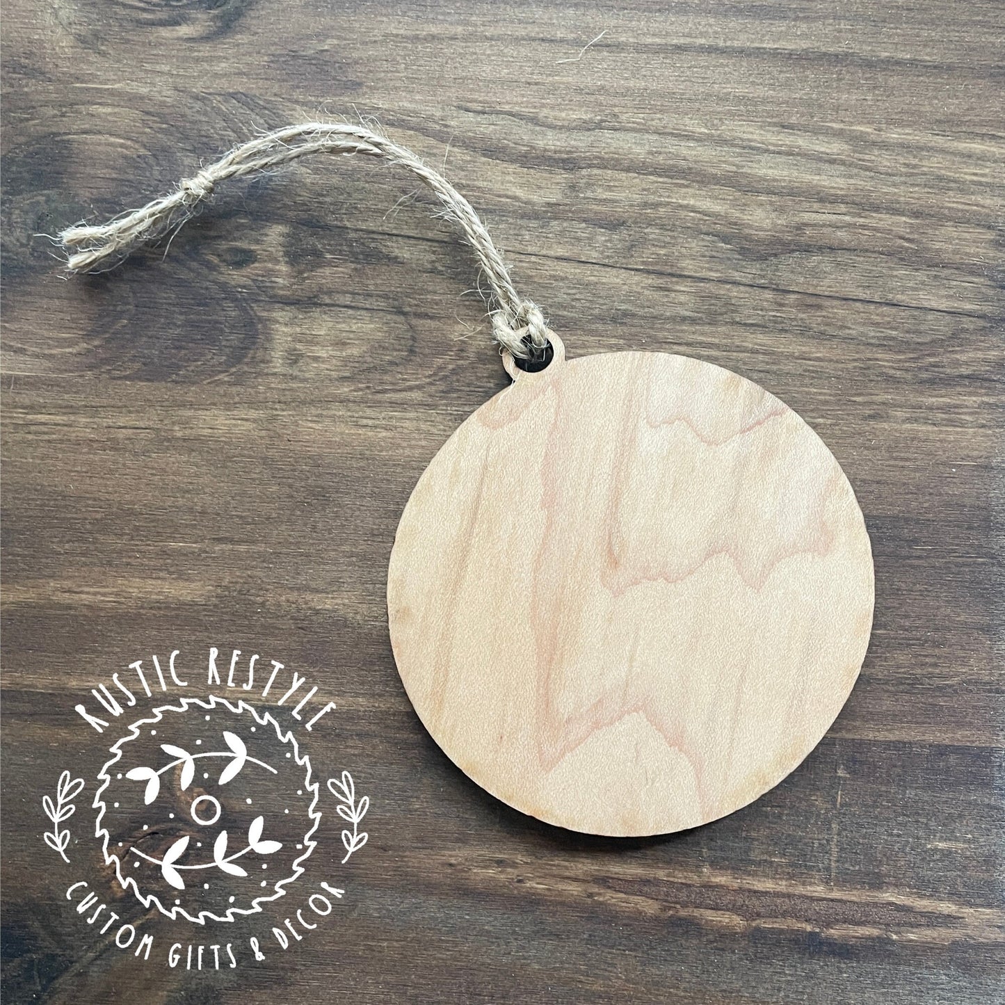 Custom Pet name memorial ornament, dog paws, and pet name