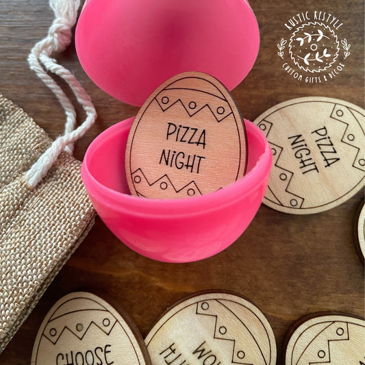 Easter Egg hunt tokens, Easter basket egg stuffer candy alternative