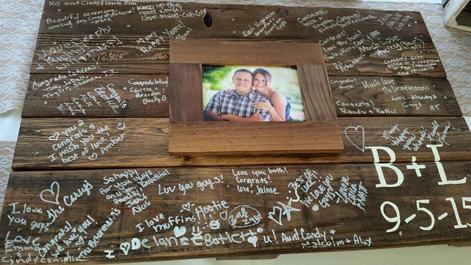 Wedding guest book pens, Paint markers, White pen, for wood guest book alternative, bridal shower, reception book, celebration memento,