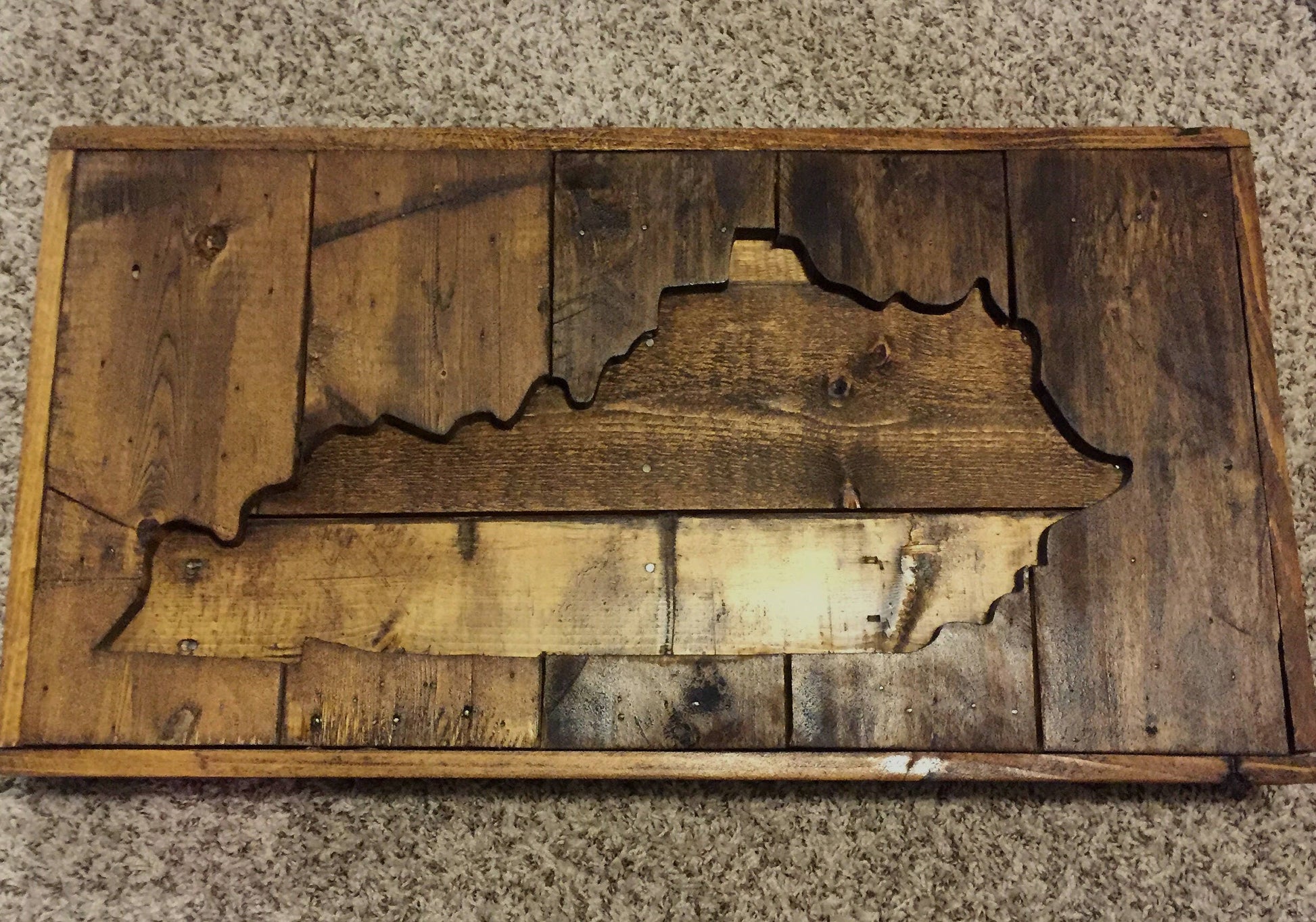 Wood state reclaimed sign, Wall Hangings, pallet signage, Texas state gift, state signs, recycled pallet sign, minnesota home decor