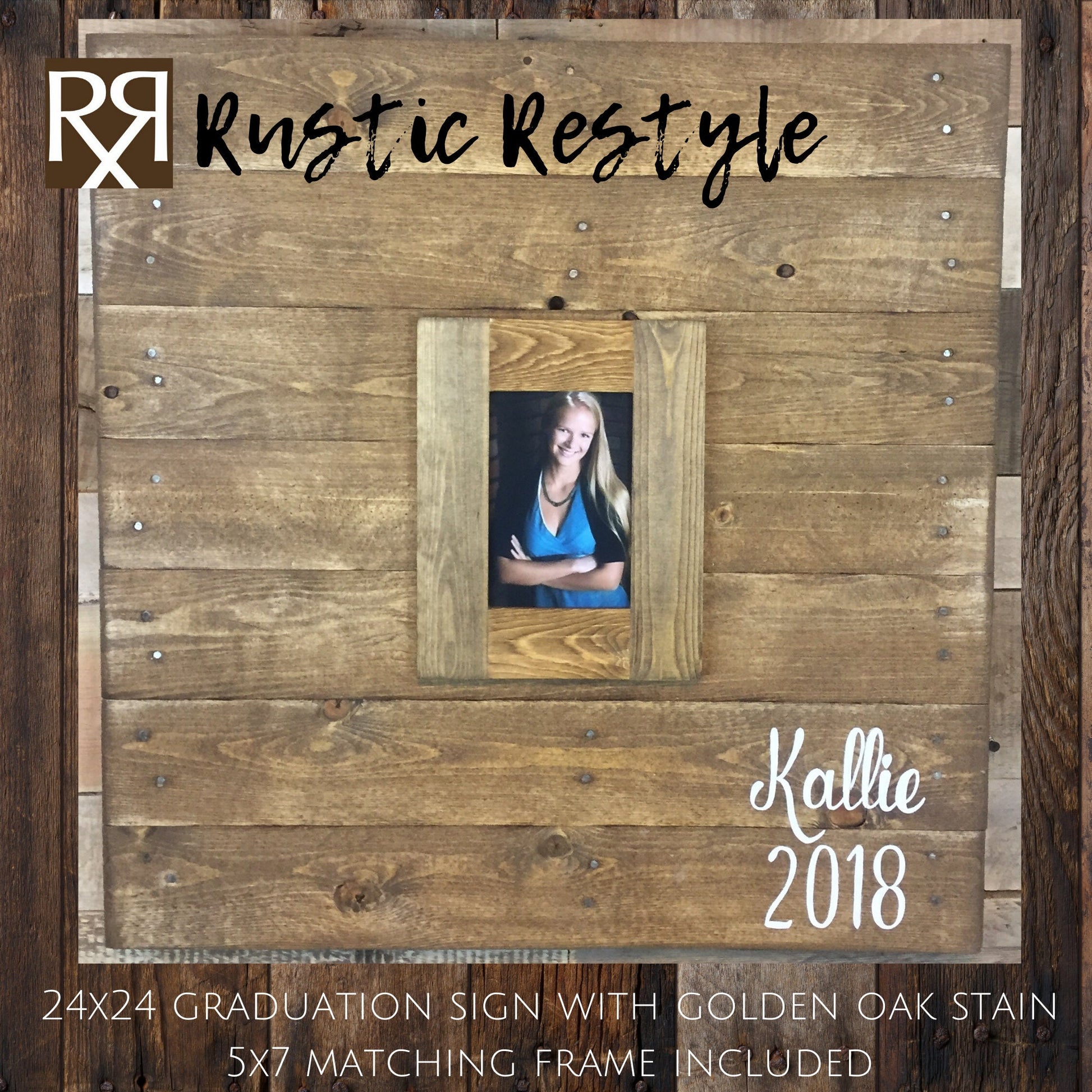 24X24 personalized graduation guest book party decor, class of 2023, high school commencement sign in book, college graduate memento