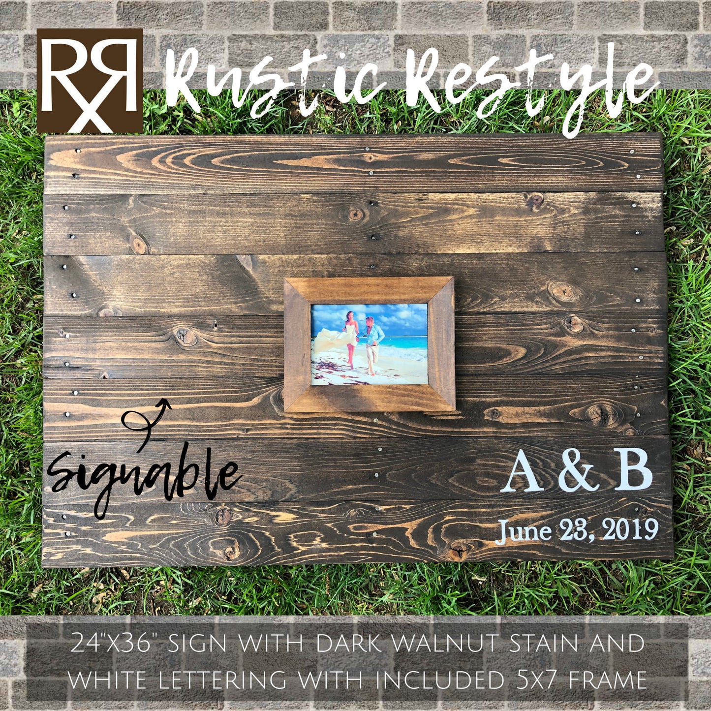 Large 24x36, wooden Heart Guest book Alternative, guestbook sign, custom personalized wedding decor, wall art, rustic wedding, turquoise