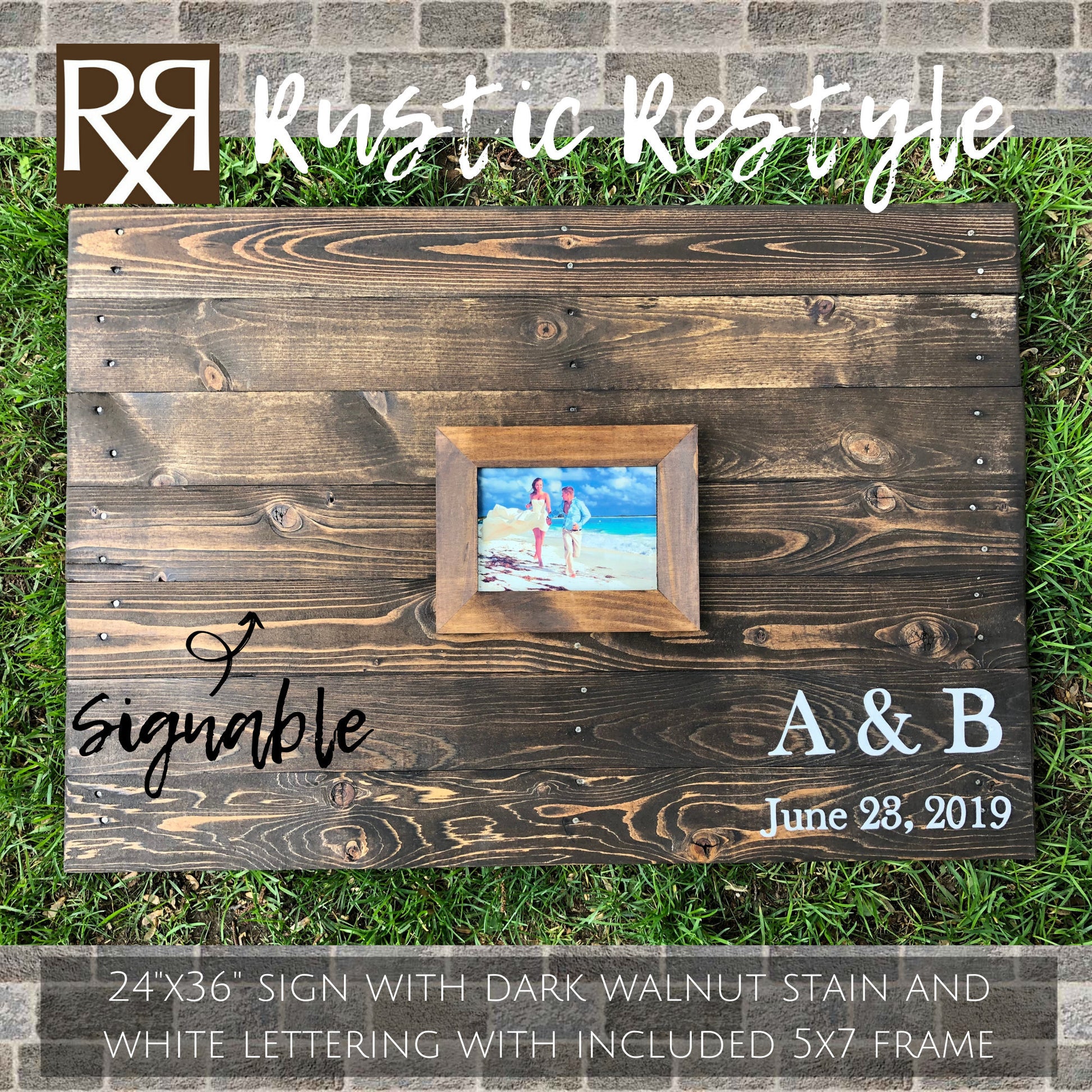 Large 24x36, wooden Heart Guest book Alternative, guestbook sign, custom personalized wedding decor, wall art, rustic wedding, turquoise