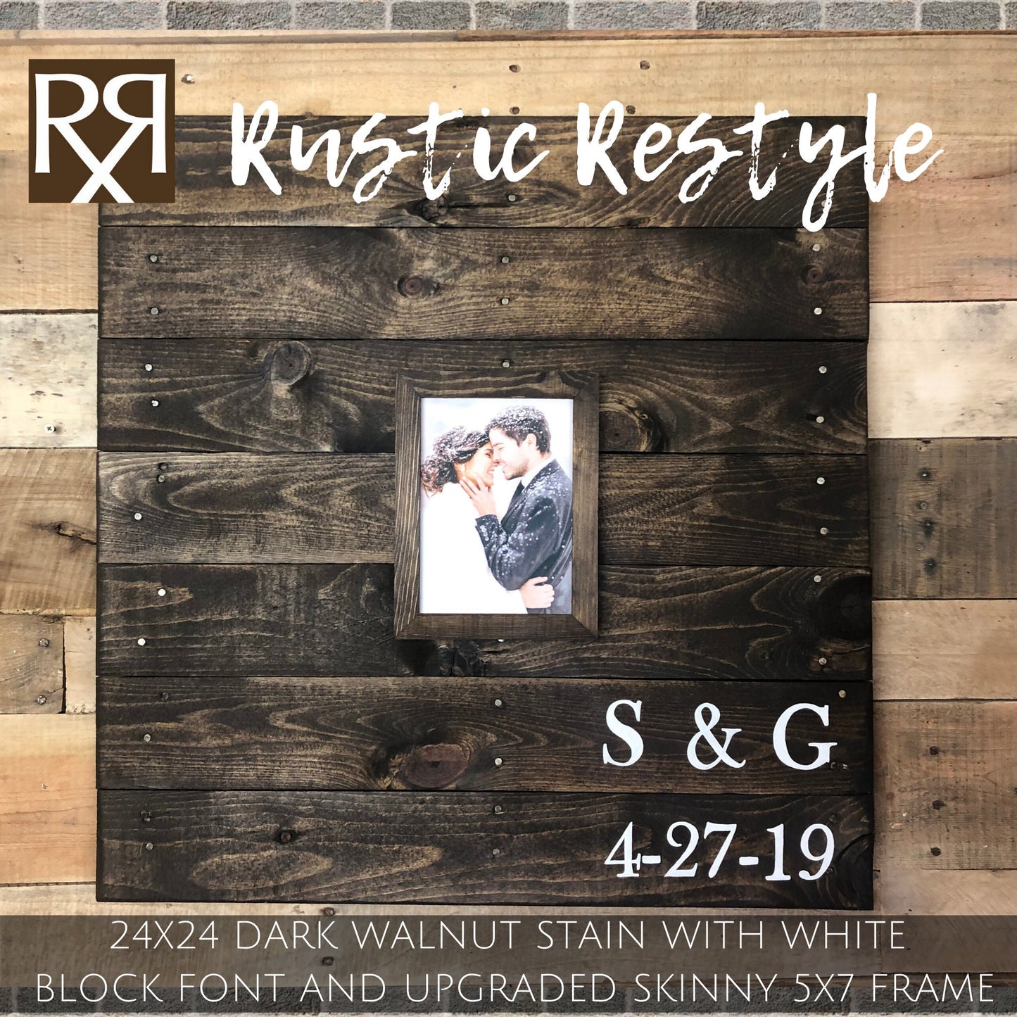 Wood pallet Anniversary, Guest book Alternative sign, wood wedding decor, handmade event Guest book, cute pallet wedding sign 24x24