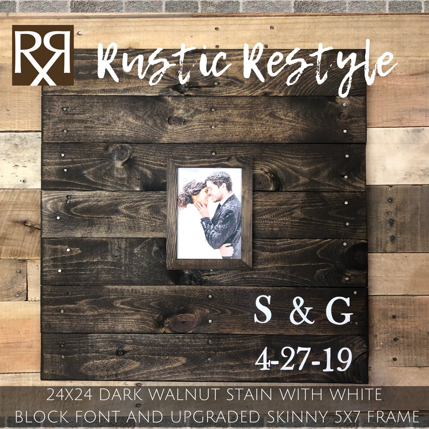 recycled pallet sign guestbook, Unique rustic guestbook, wooden wedding guestbook, guest book ideas, custom wood wall art, large, 24x24