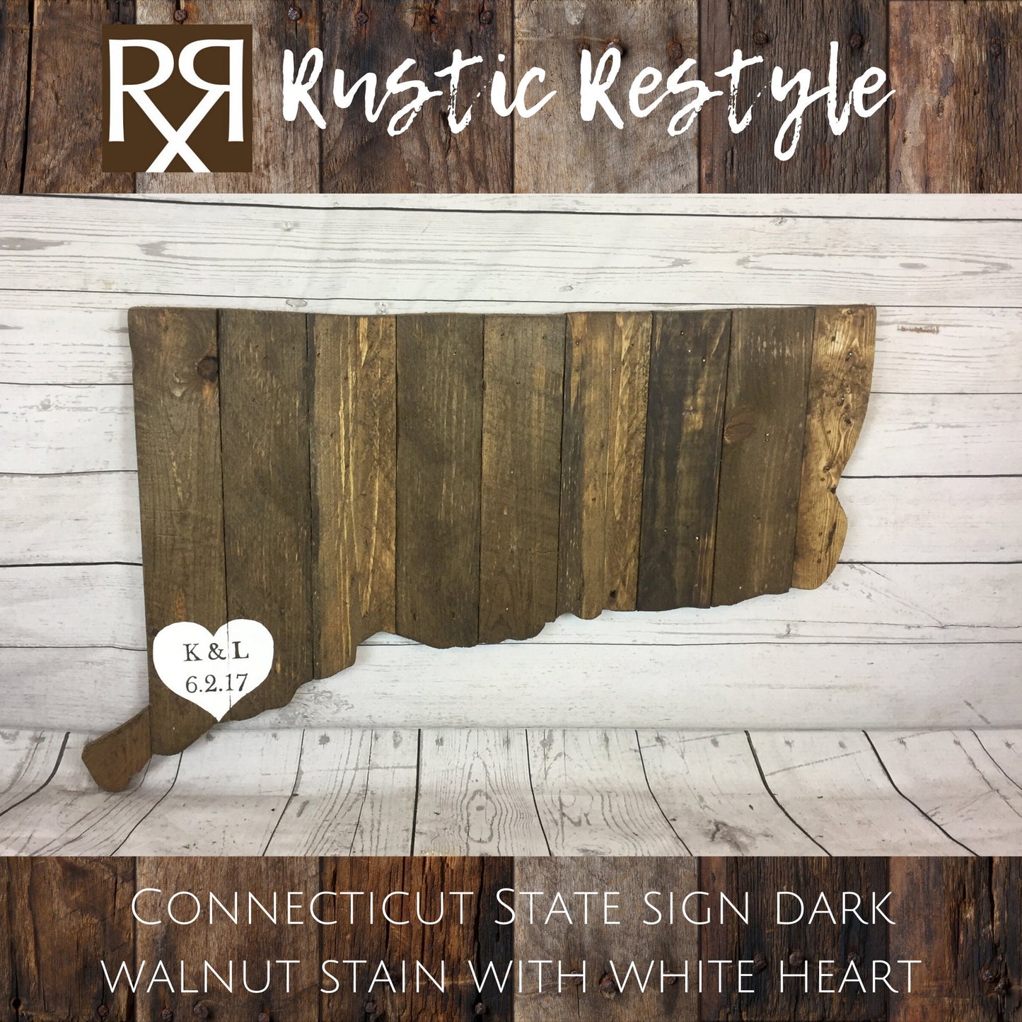 Connecticut wooden sign, Connecticut wedding sign, Alternative sign, rustic home decor, ct map art, Connecticut state, decorations for home
