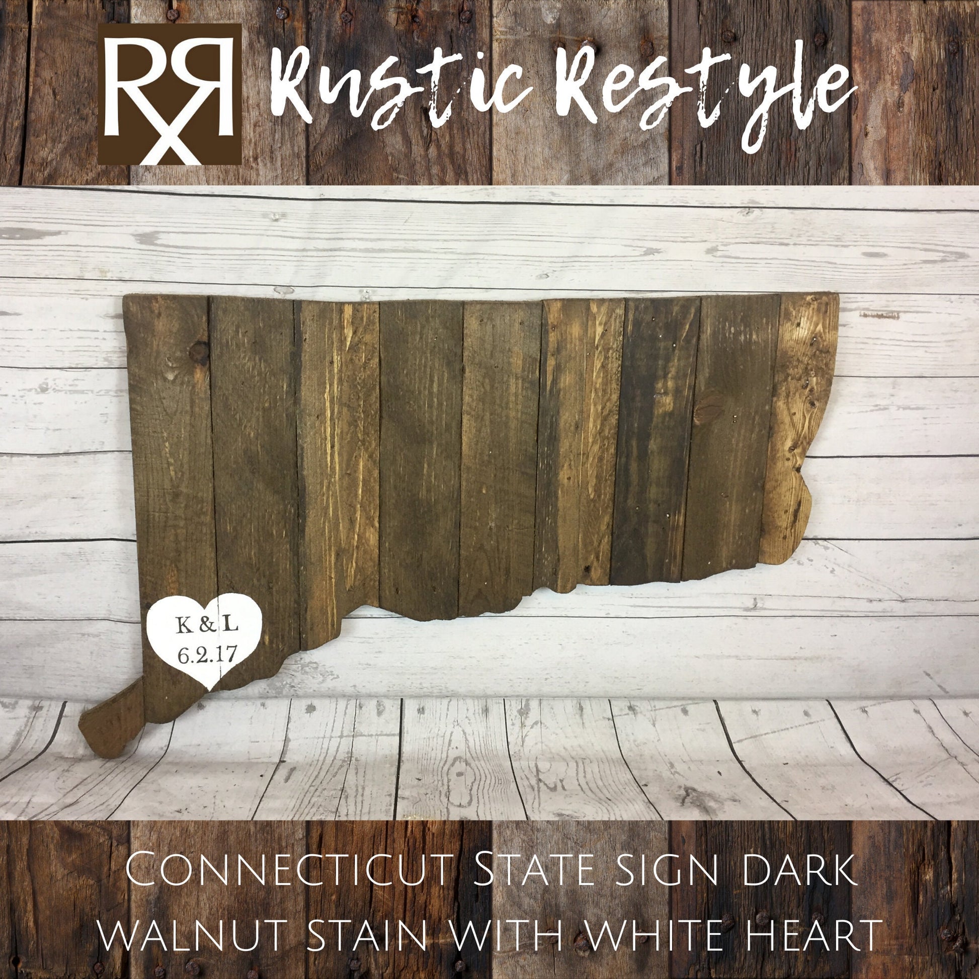 Connecticut wooden sign, Connecticut wedding sign, Alternative sign, rustic home decor, ct map art, Connecticut state, decorations for home