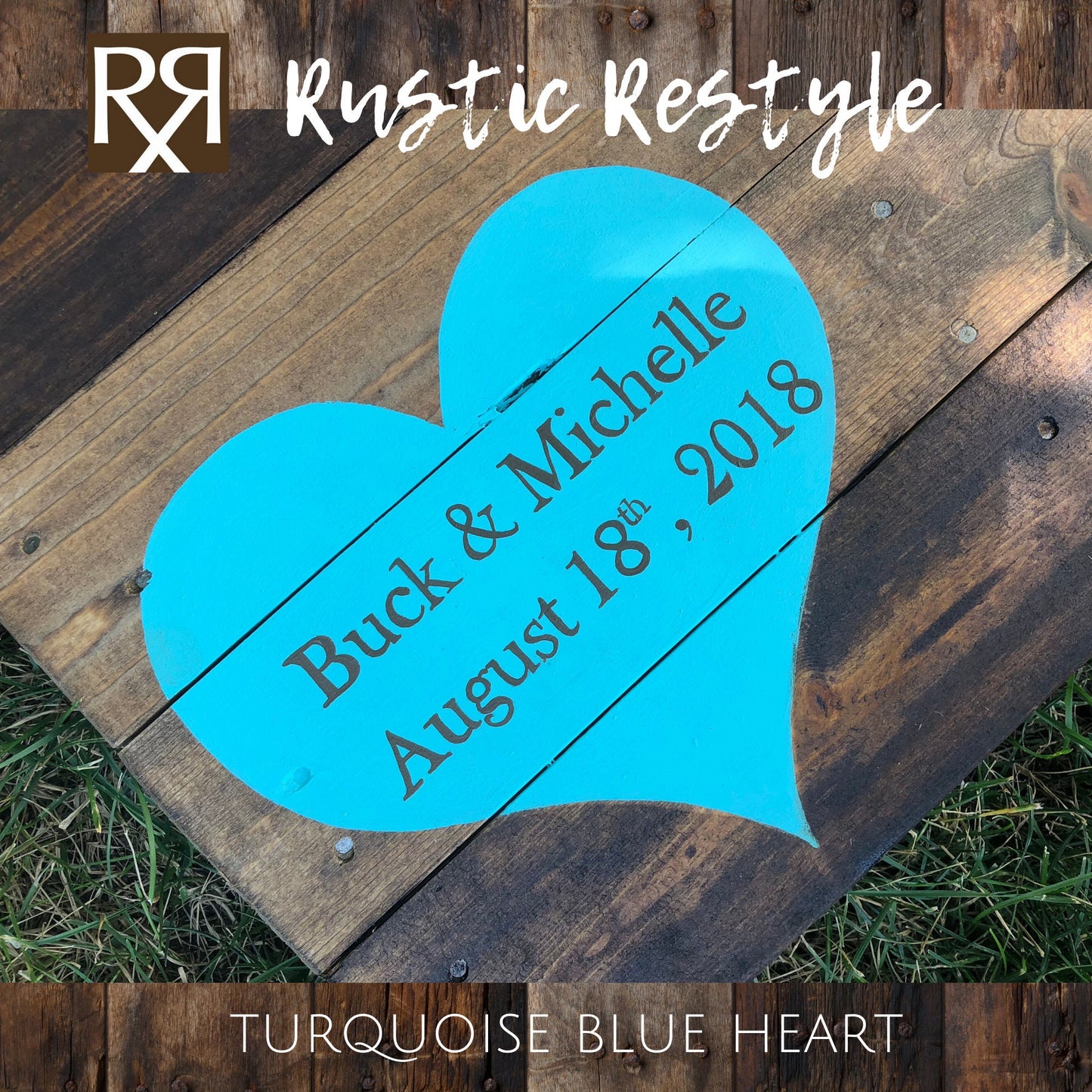 wedding Alternative guest book heart sign, memento engagement photo with initials and or last name