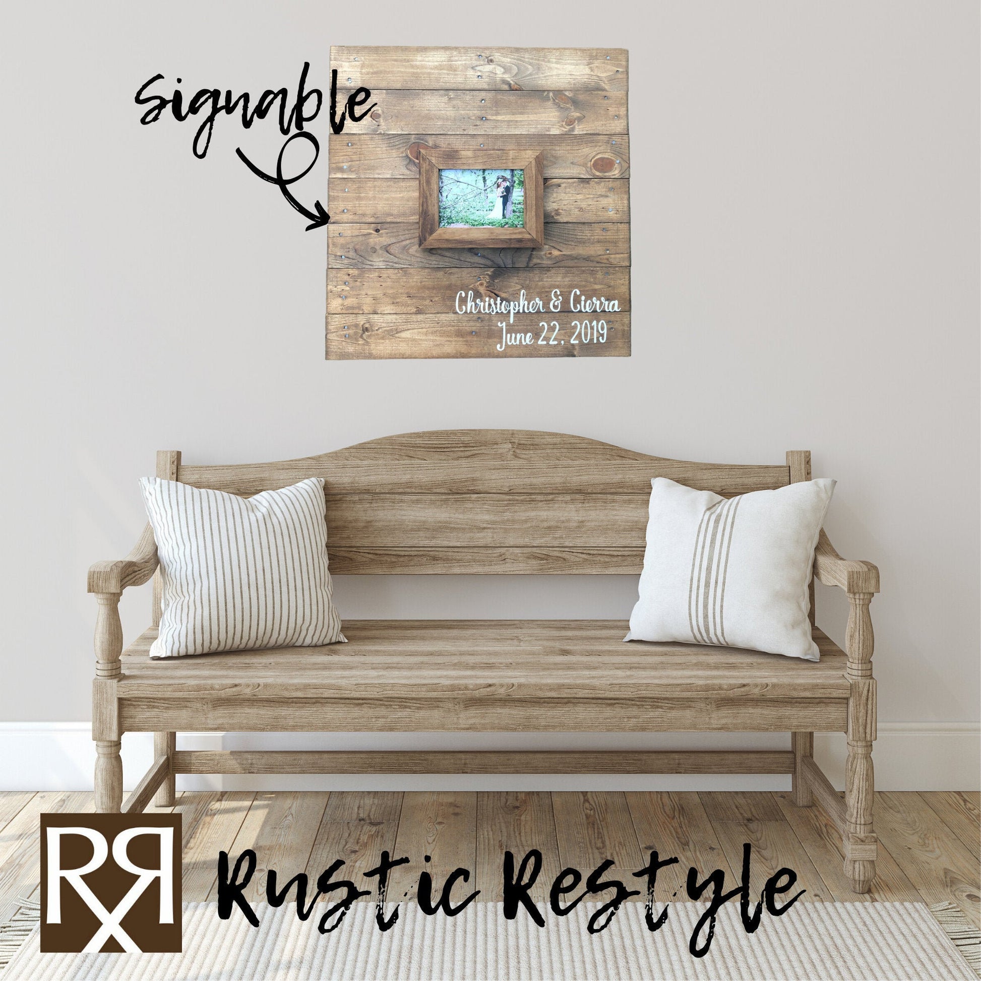 recycled pallet sign guestbook, Unique rustic guestbook, wooden wedding guestbook, guest book ideas, custom wood wall art, large, 24x24