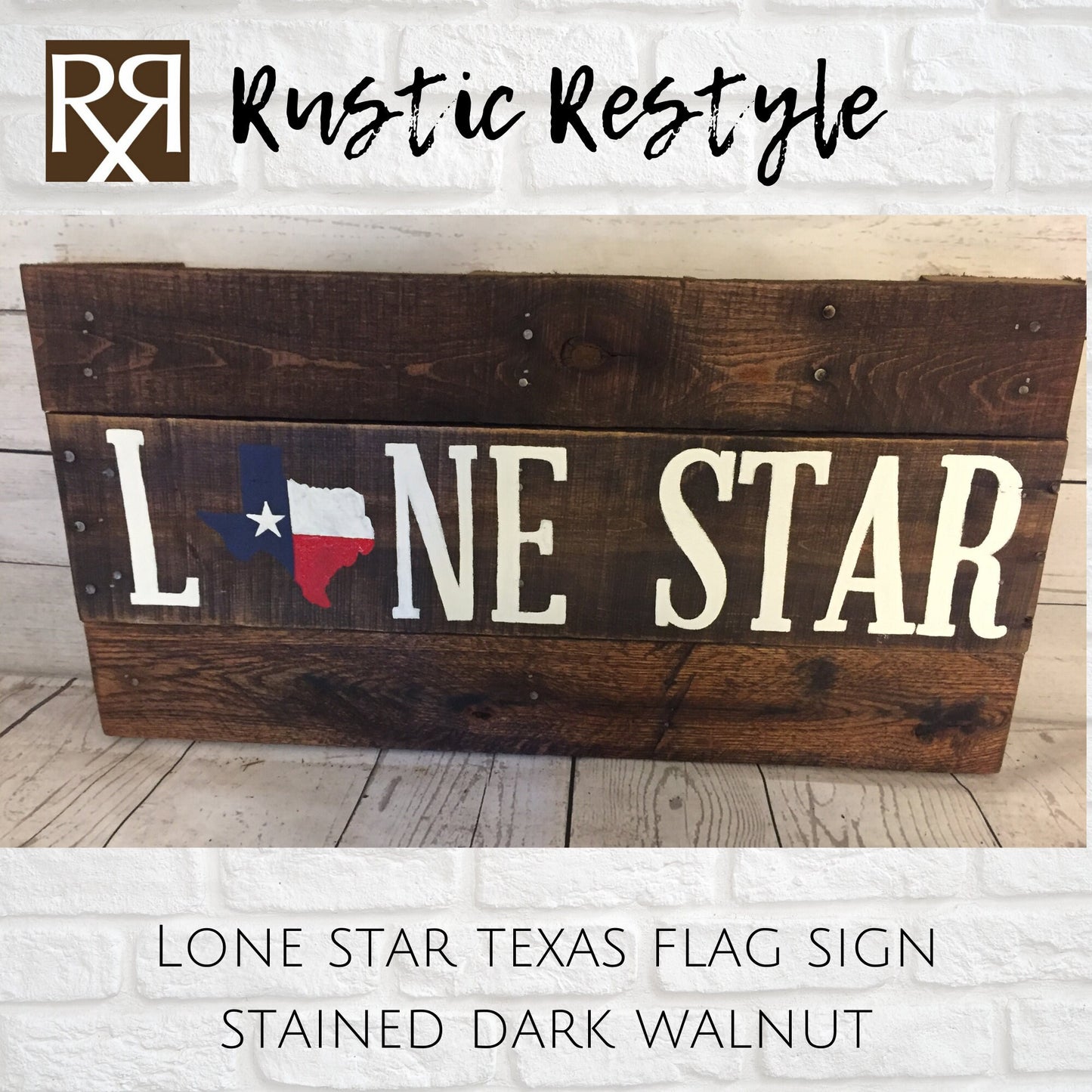 Texas Flag Lone Star Pallet Sign, Texas decor, Texas Lover, gift for home, recycled wood, Lone star state,