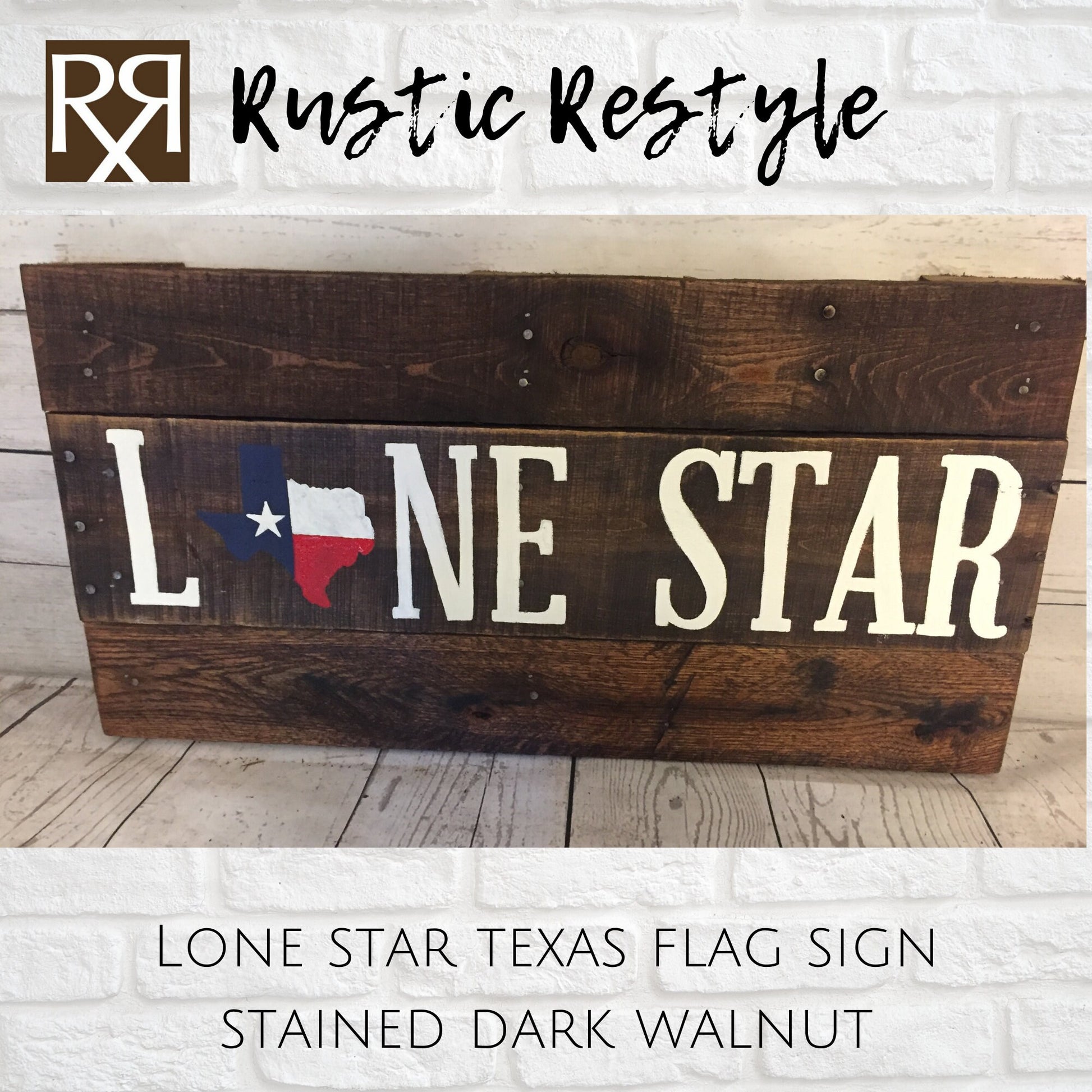 Texas Flag Lone Star Pallet Sign, Texas decor, Texas Lover, gift for home, recycled wood, Lone star state,