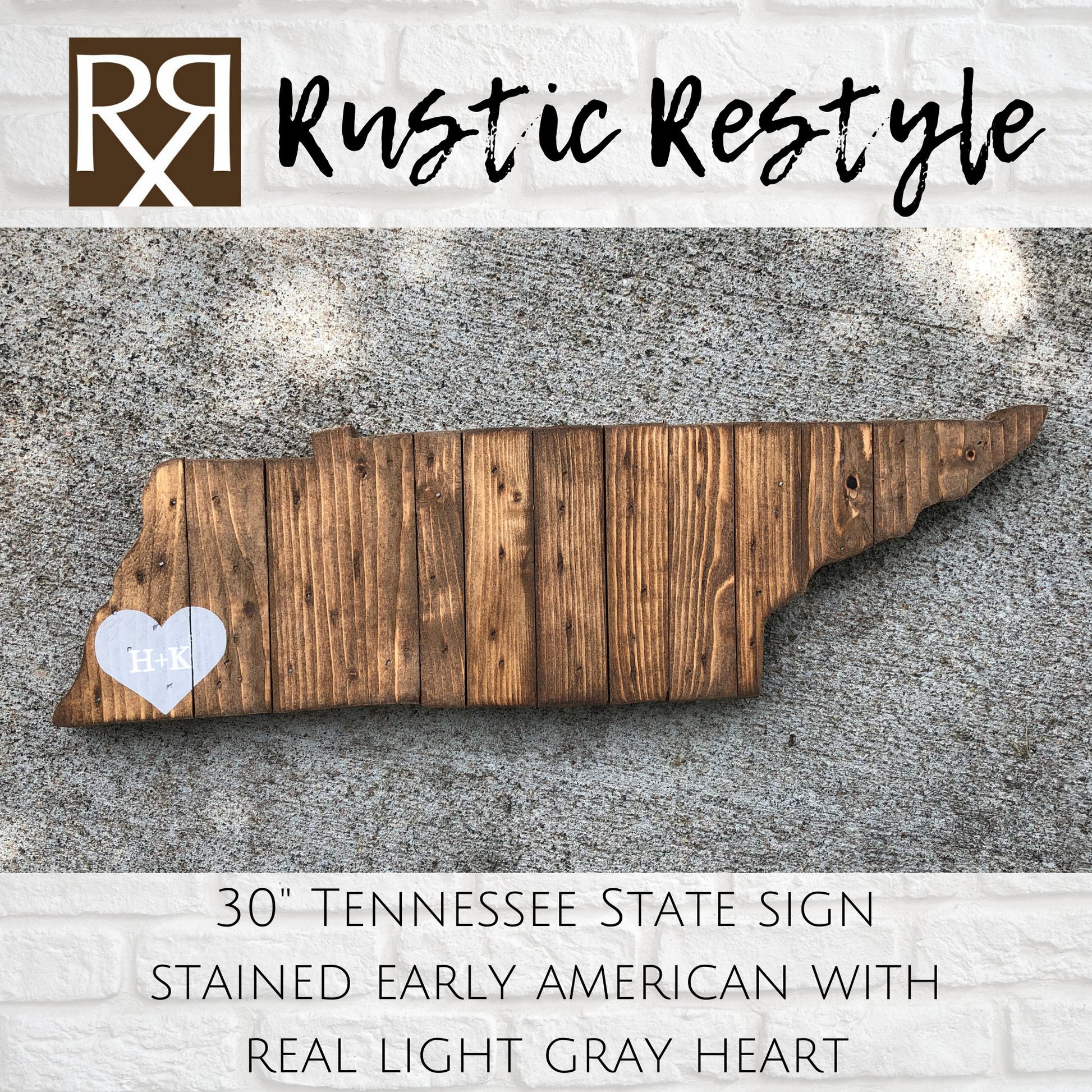 Tennessee State wood cut out wedding Guest book Alternative decor Sign