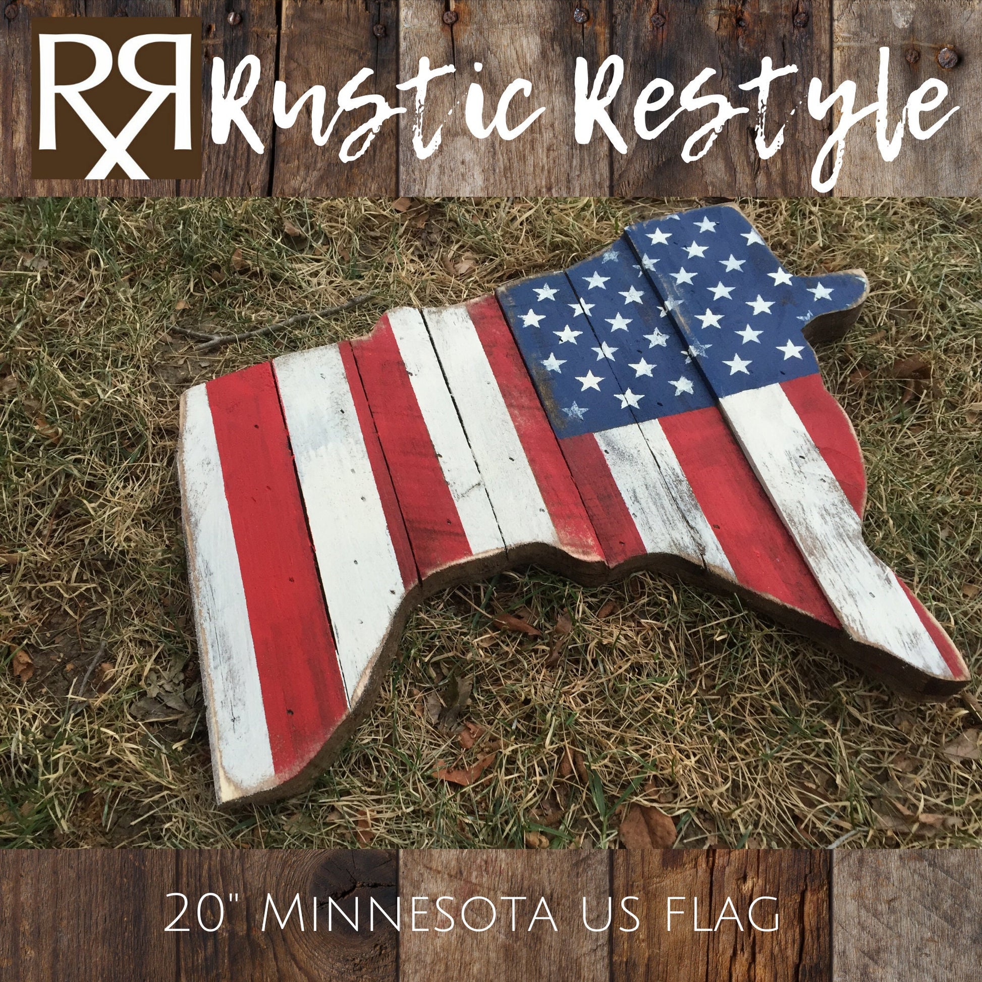 Wooden Montana American wall flag, wood state art signs, repurposed pallet signs, recycled den or cabin decor