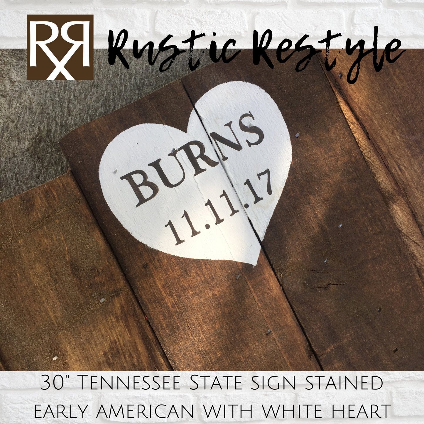 Tennessee State wood cut out wedding Guest book Alternative decor Sign