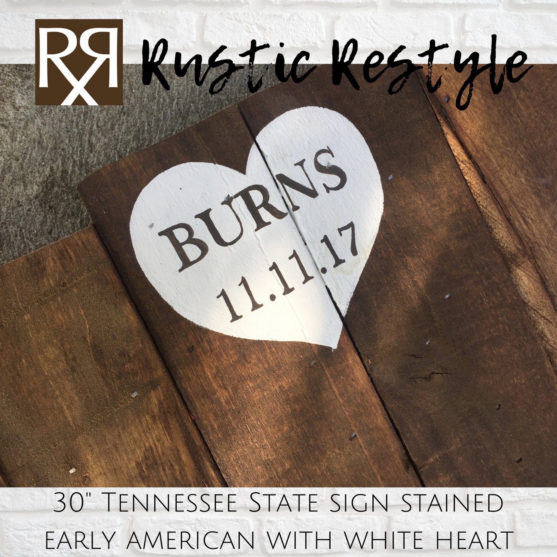 Tennessee State wood cut out wedding Guest book Alternative decor Sign