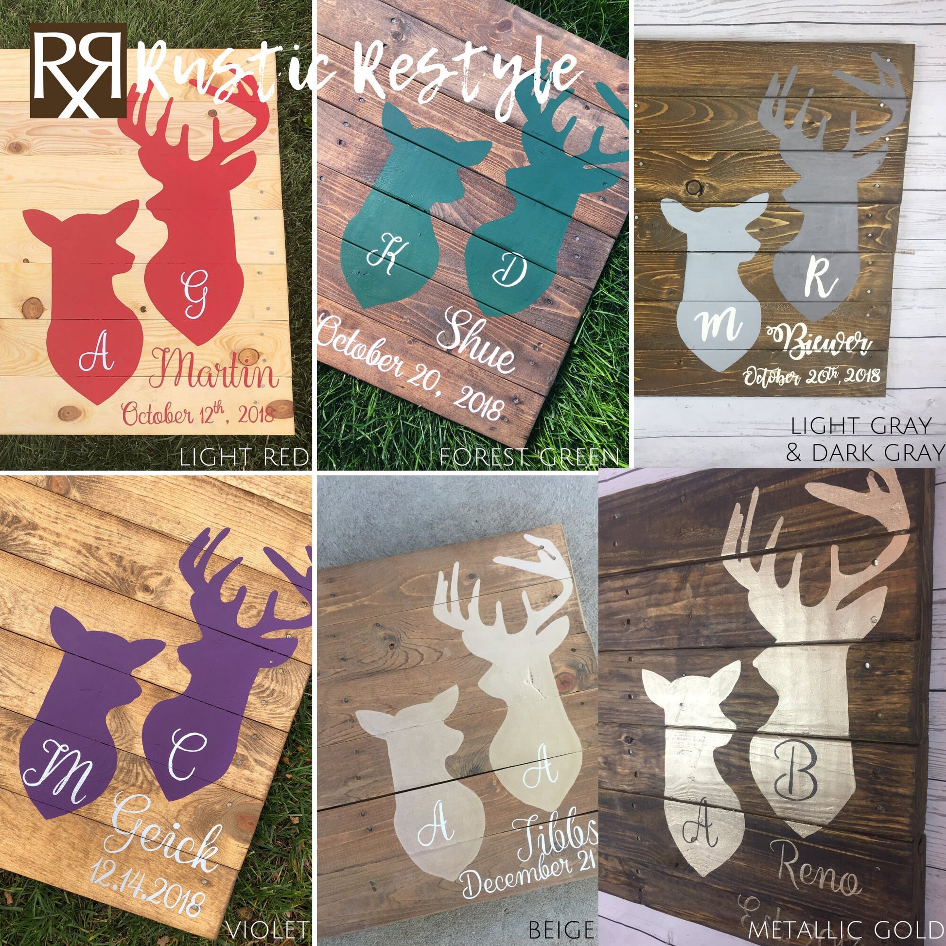 small fall wedding, Woodsy wedding, Guest book wood sign, woodland, Buck and Doe sign, guestbook Deer, for bride to be, stag head design
