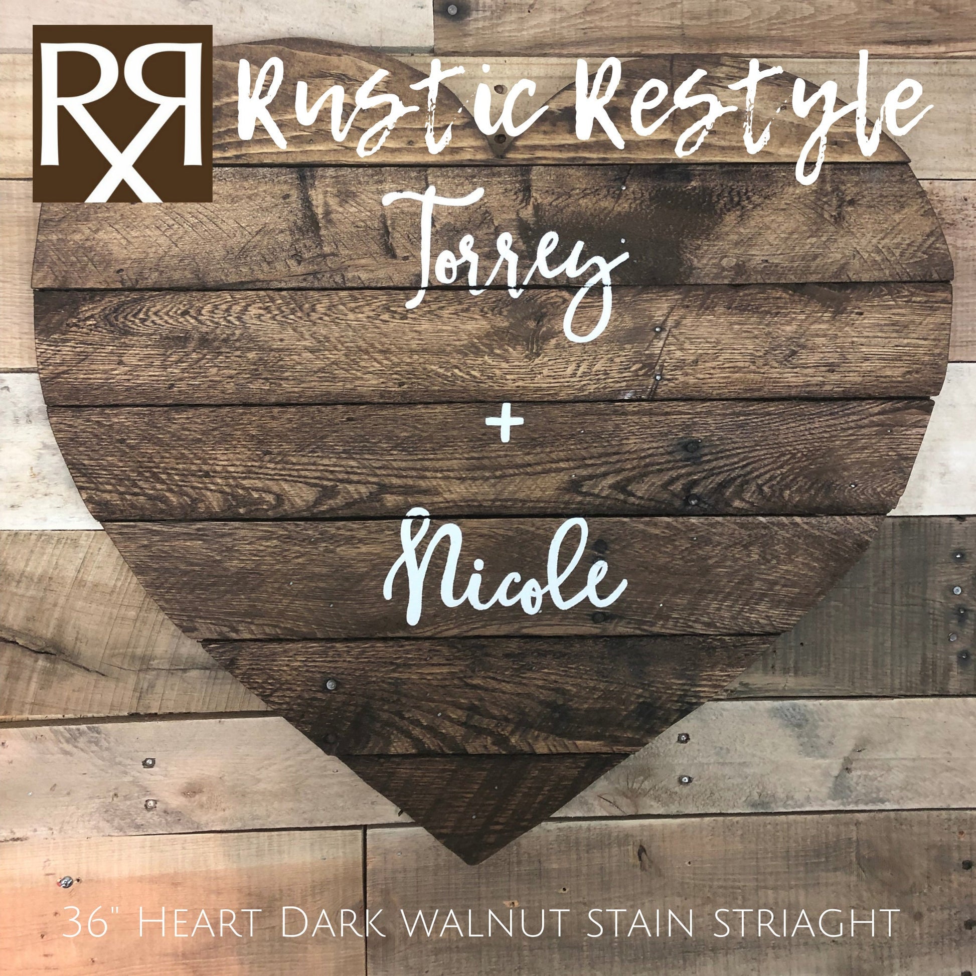 Wood heart wedding Guest book Alternative sign decor up-cycled handmade Heart shaped pallet sign