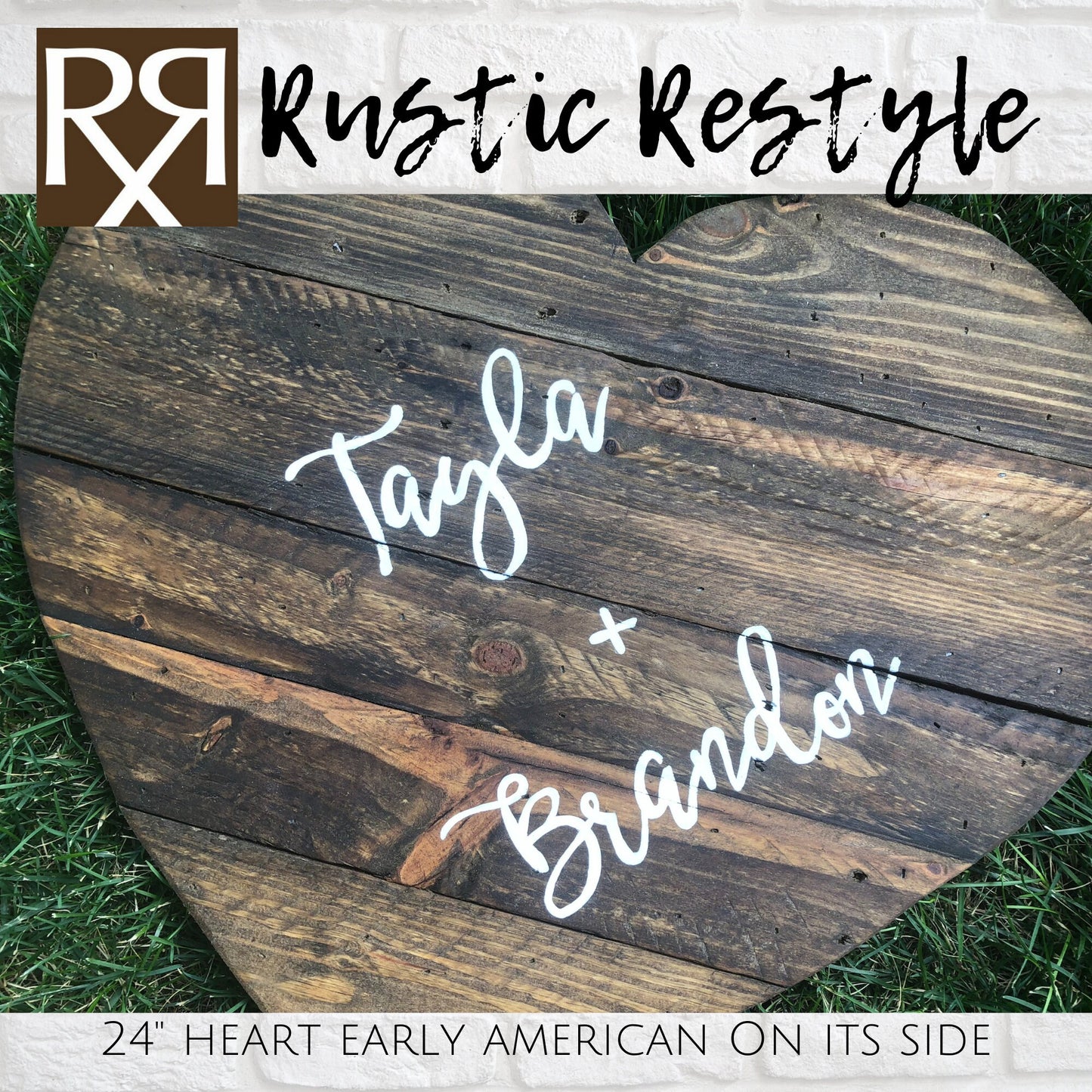 Wood heart wedding Guest book Alternative sign decor up-cycled handmade Heart shaped pallet sign