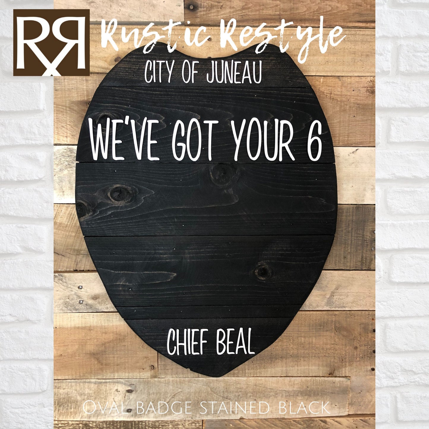 Custom Police officer gift graduation or promotion guest book, Police academy, sign in book keepsake, retirement gift, shield badge