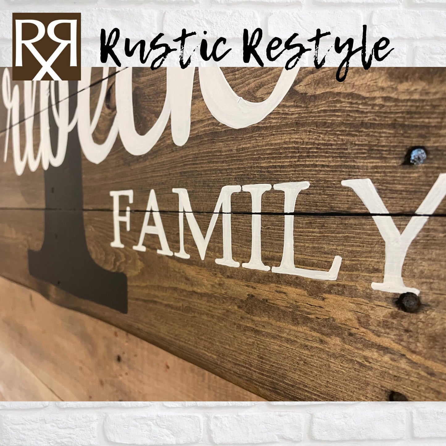 18x25 Family name wood sign