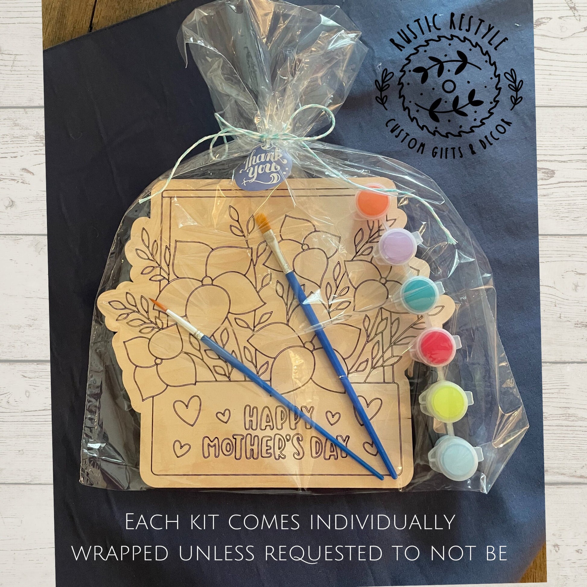 DIY Mother's Day paint kits