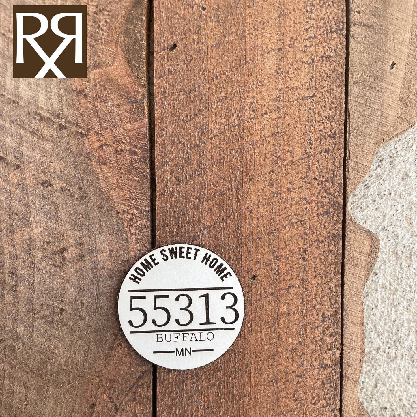 Custom State Wood Sign – Personalized Zip Code Wall Art – Rustic Home Sweet Home Decor