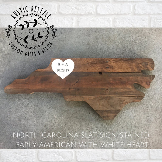 Unique North Carolina Wedding Guest Book Alternative - Handmade with Reclaimed Pallet Wood
