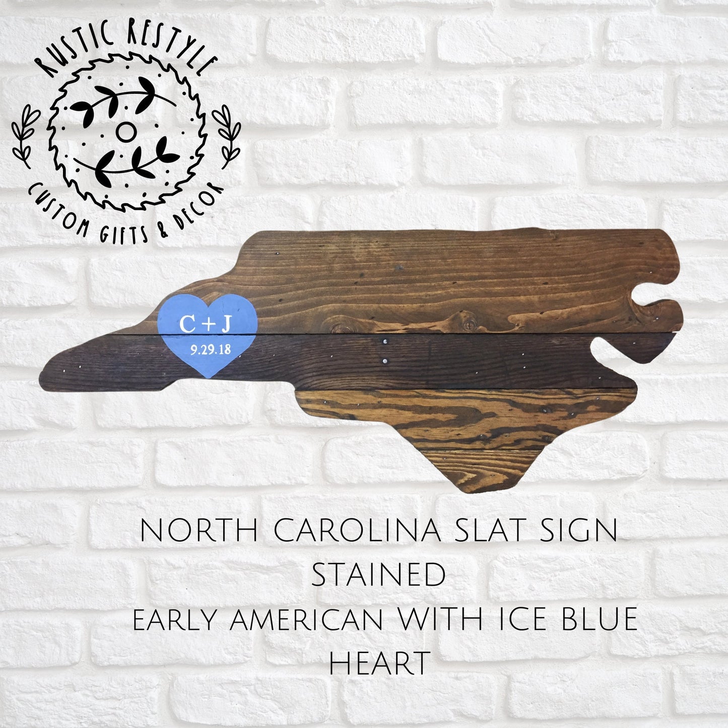 Unique North Carolina Wedding Guest Book Alternative - Handmade with Reclaimed Pallet Wood