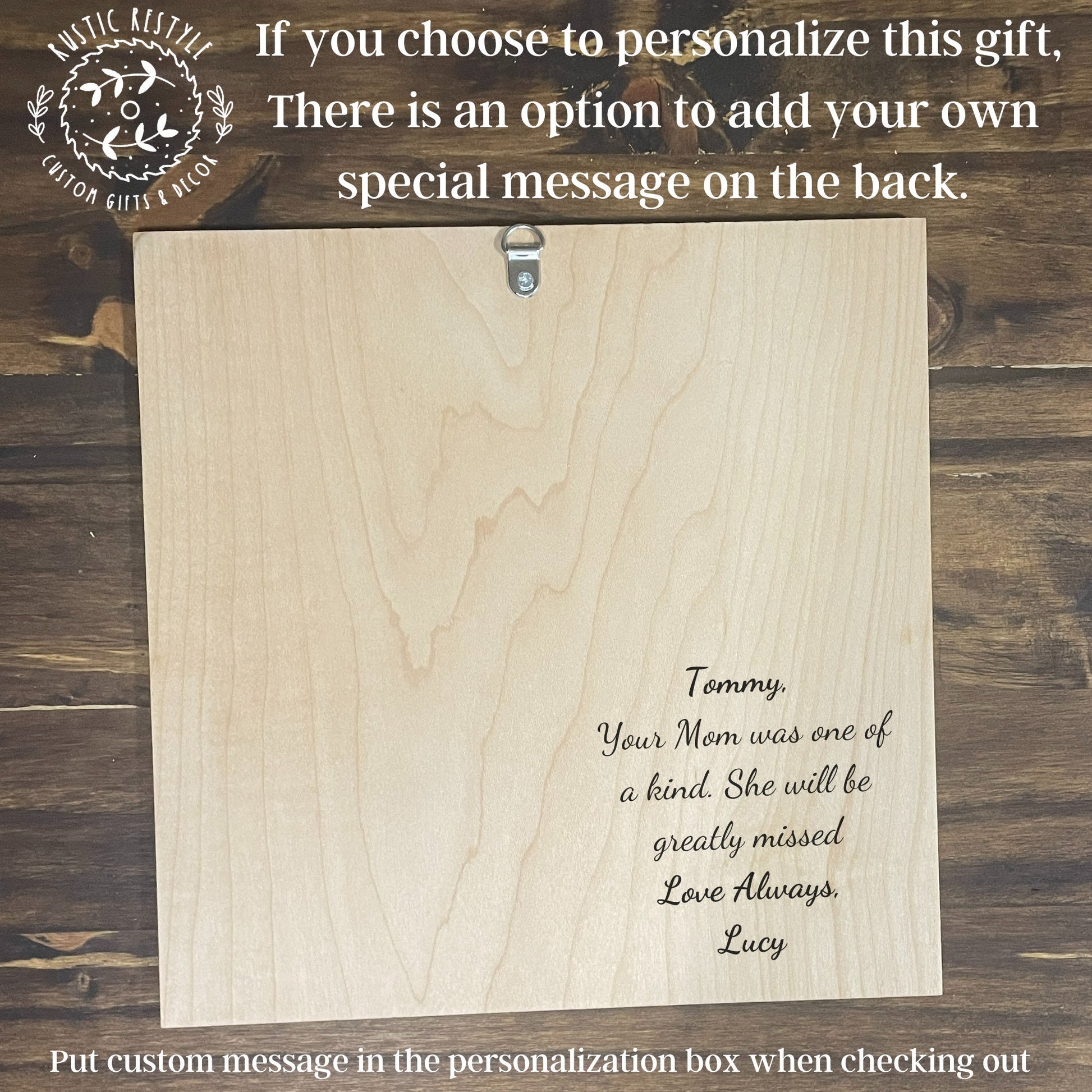Memorial Hawk Ocean Remembrance Plaque