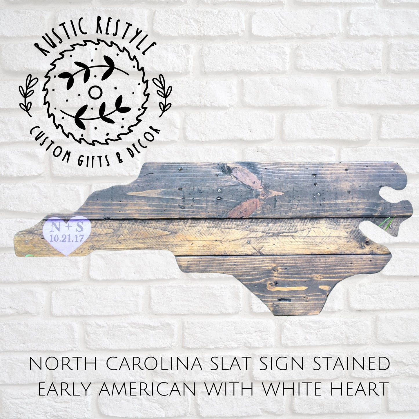 Unique North Carolina Wedding Guest Book Alternative - Handmade with Reclaimed Pallet Wood