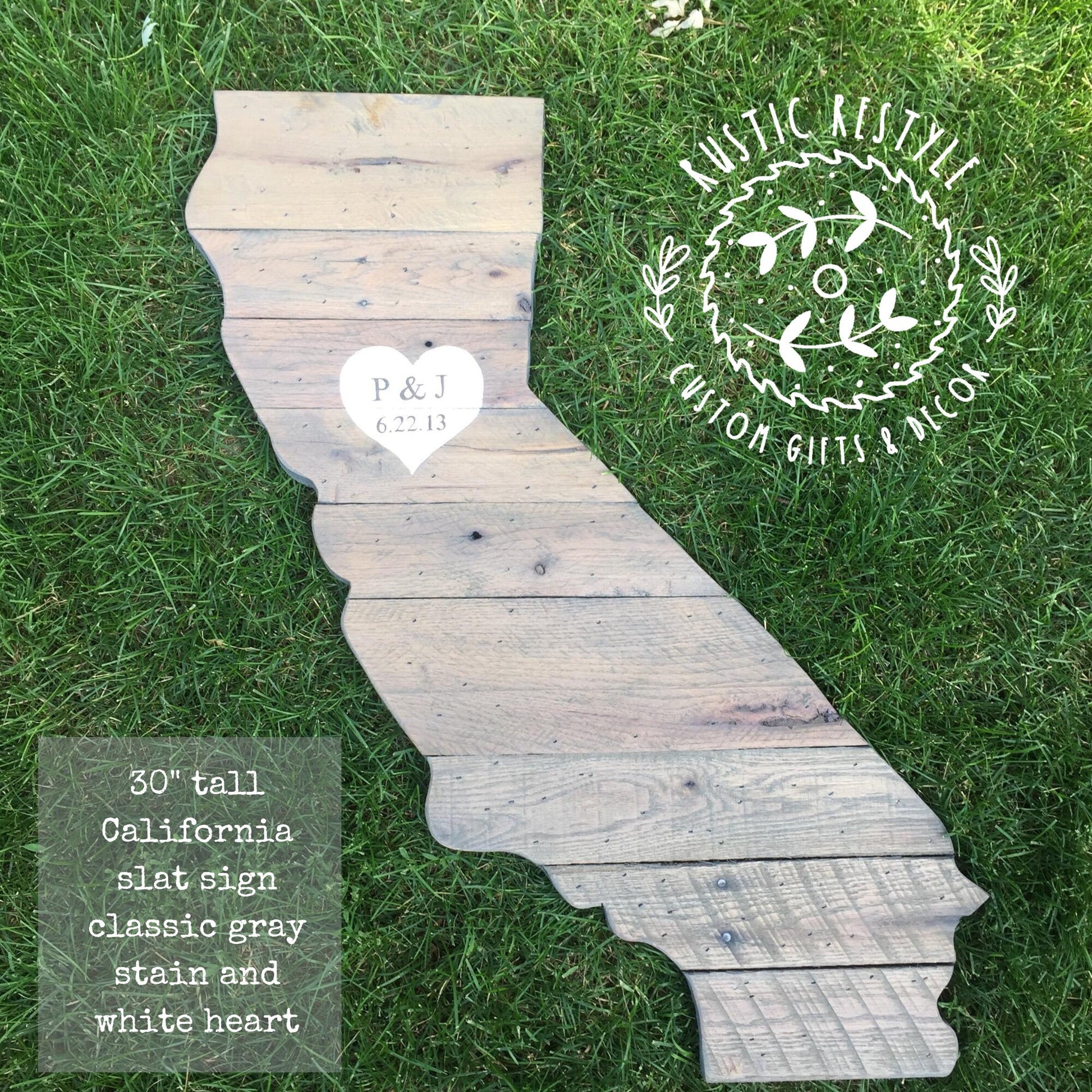 California Map, California wall art, pallet state cut out, home, heart Gift for new home, wedding guest book, Eureka, Lake tahoe, hollywood