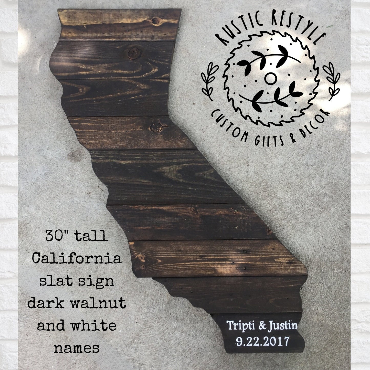 California Map, California wall art, pallet state cut out, home, heart Gift for new home, wedding guest book, Eureka, Lake tahoe, hollywood