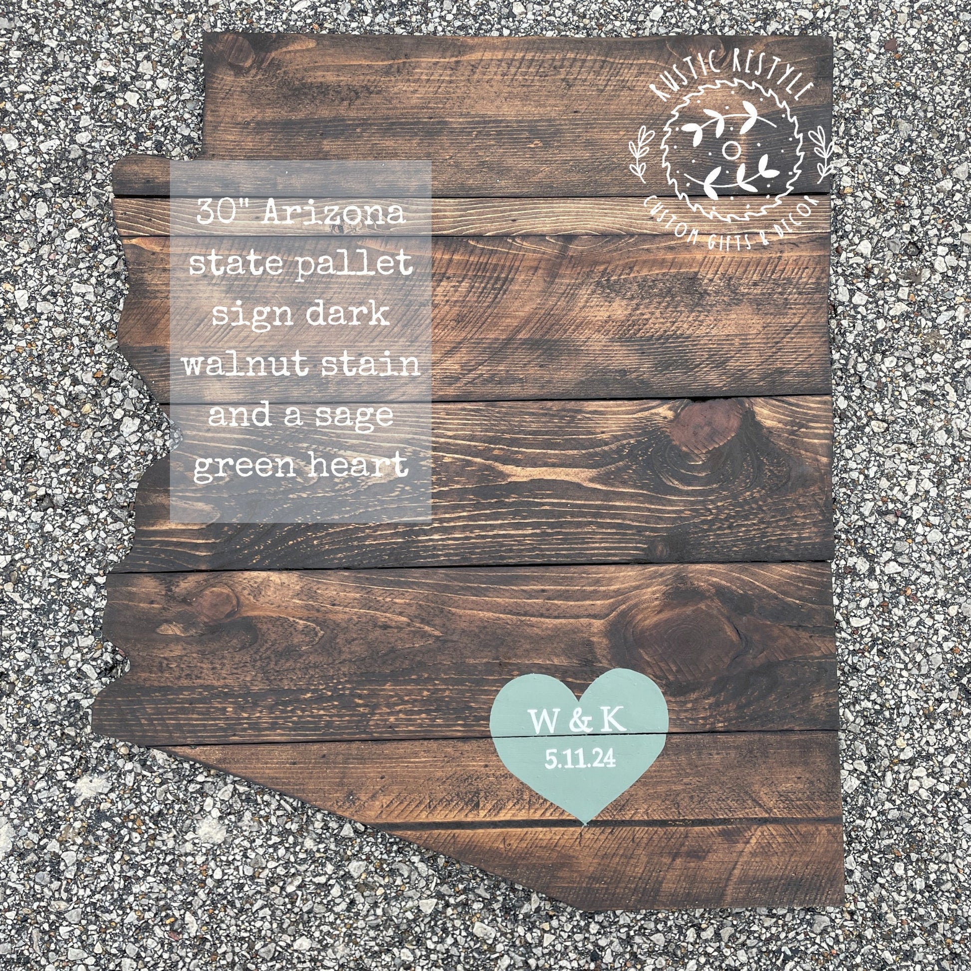 Arizona Wedding Guest book, Arizona wedding decor, Guest book, pallet handmade, Arizona state wedding sign, Arizona pallet cut out sign