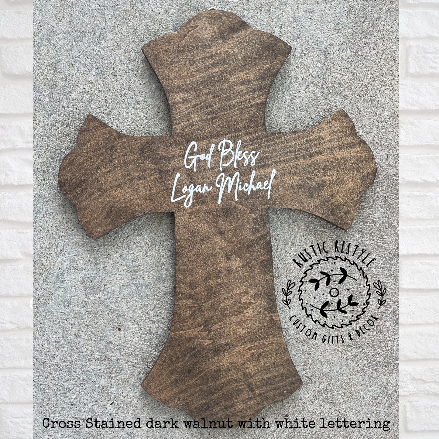 God Bless Personalized wooden cross, Baptism and confirmation sign-able crosses, confirmation keepsake gift