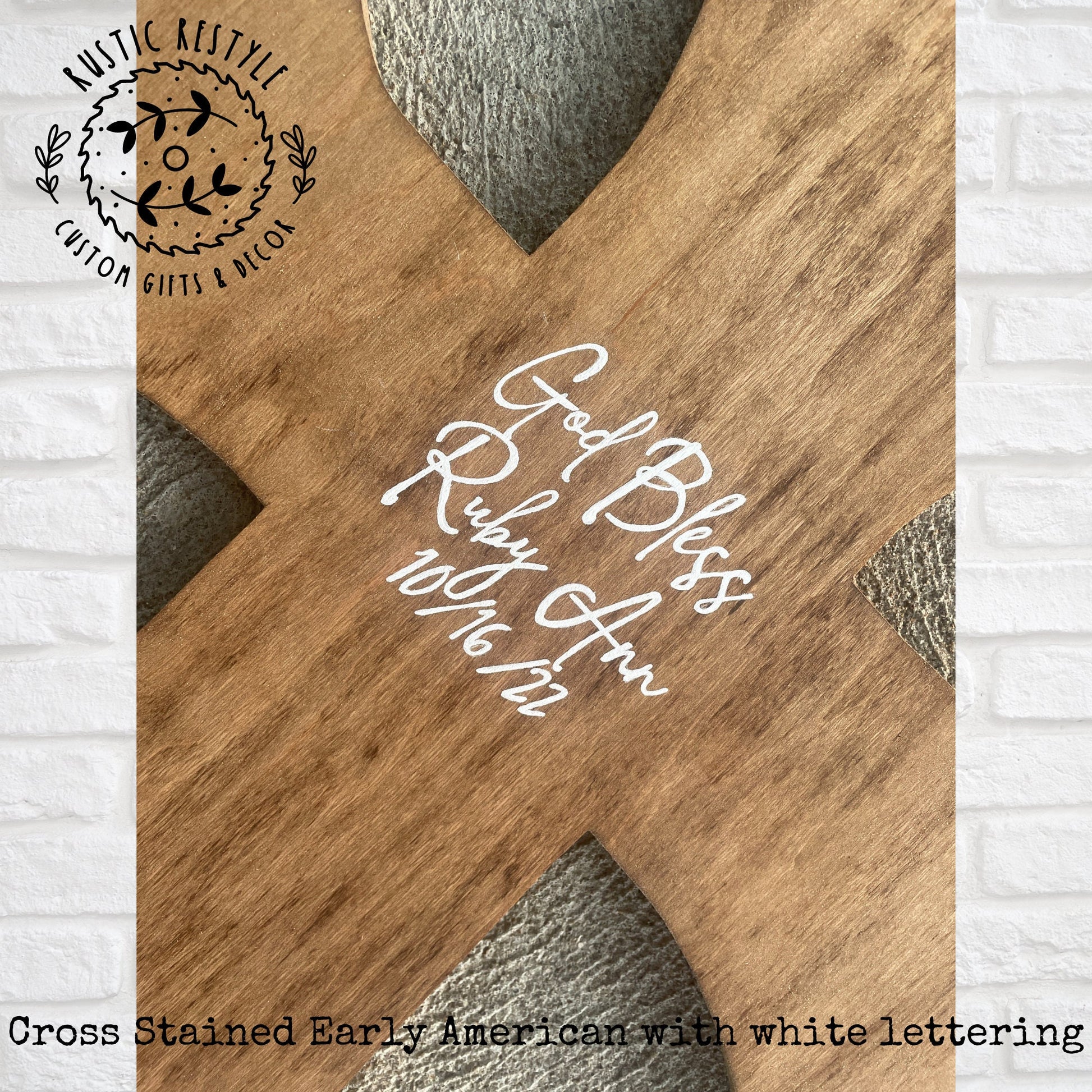 God Bless Personalized wooden cross, Baptism and confirmation sign-able crosses, confirmation keepsake gift