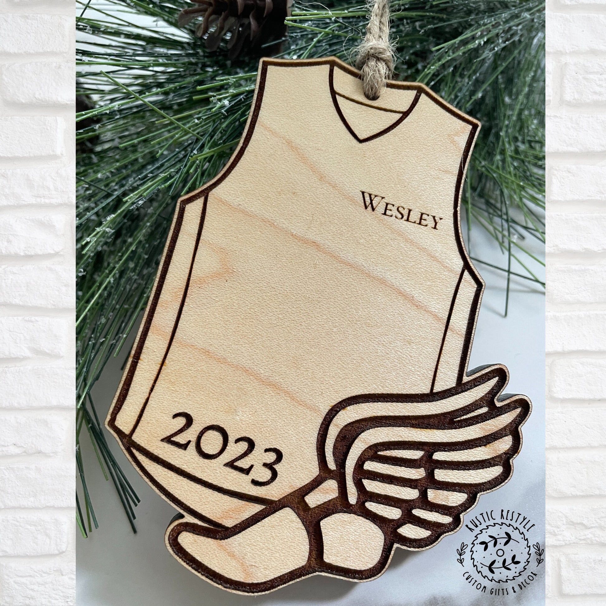 Track or Cross Country Ornament