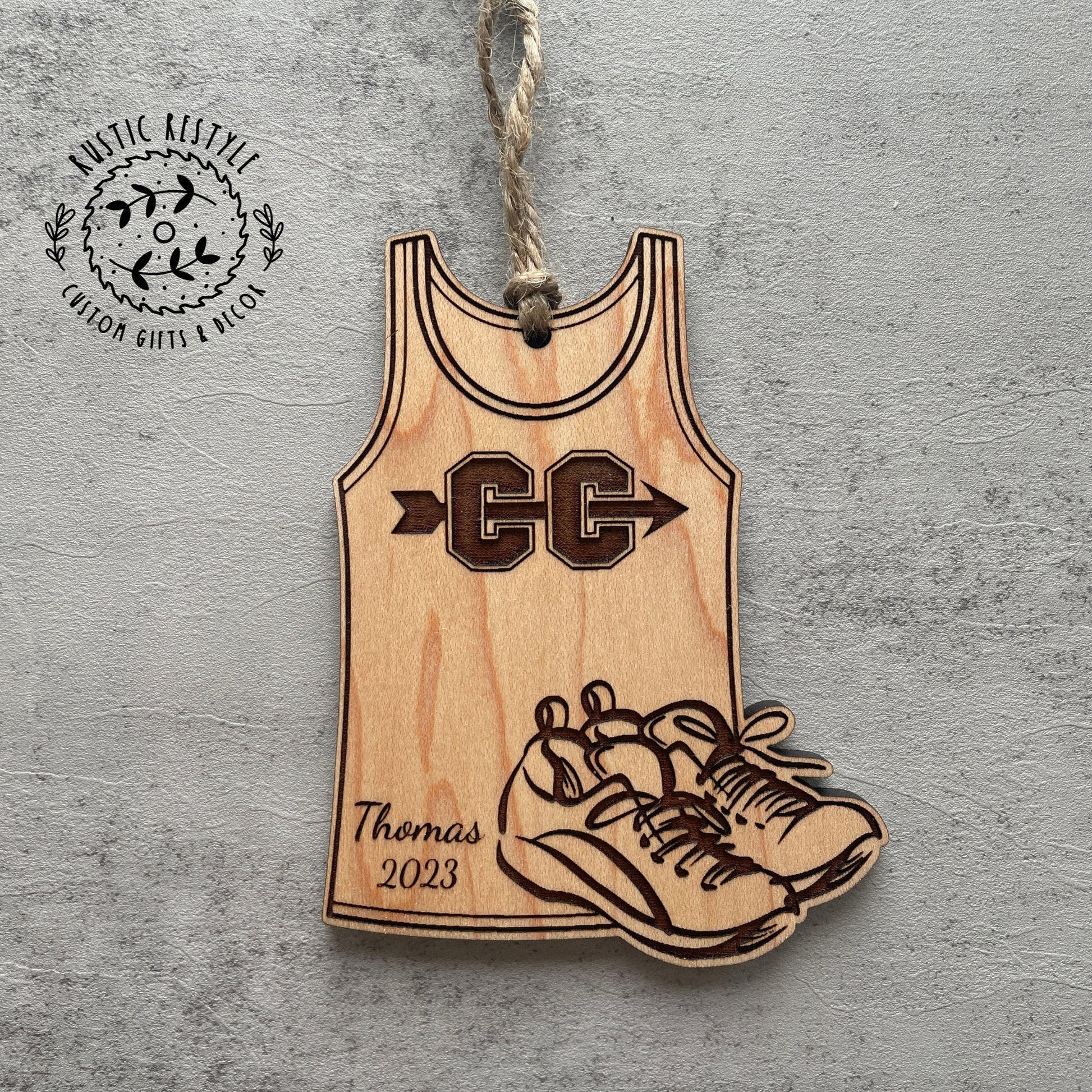 Track or Cross Country Ornament