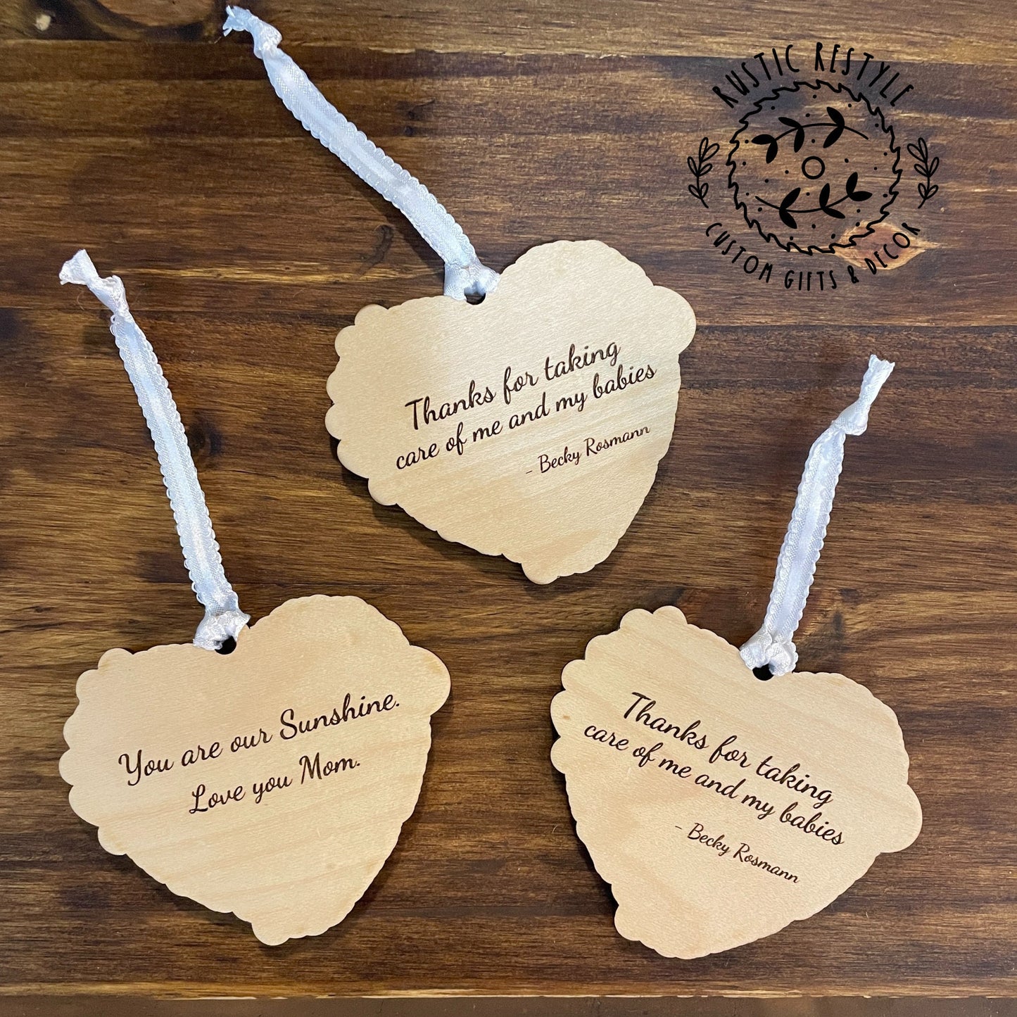 Midwife ornament, Personalized Midwife Christmas tree ornament
